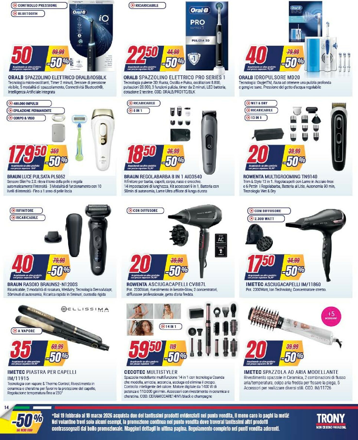 trony - Volantino Trony valido dal 19/02/2026 al 18/03/2026 - page: 14