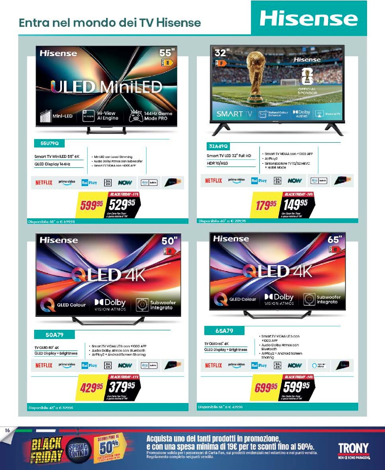 trony - Volantino Trony - Black Friday valido dal 19/03/2026 al 01/04/2026 - page: 16