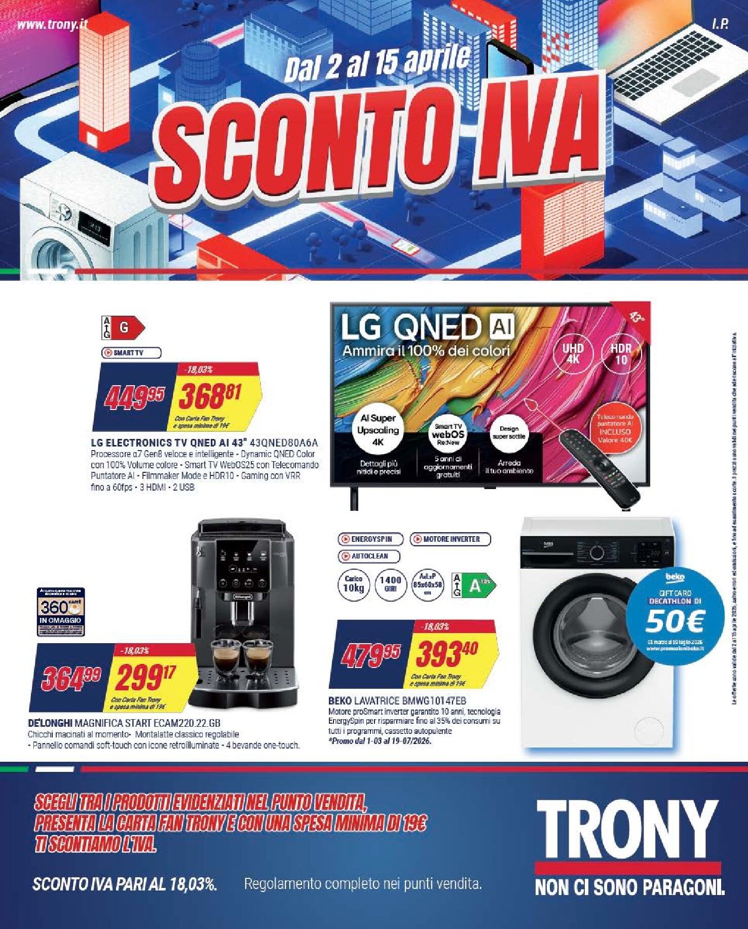 trony - Volantino Trony valido dal 02/04/2026 al 15/04/2026 - page: 1