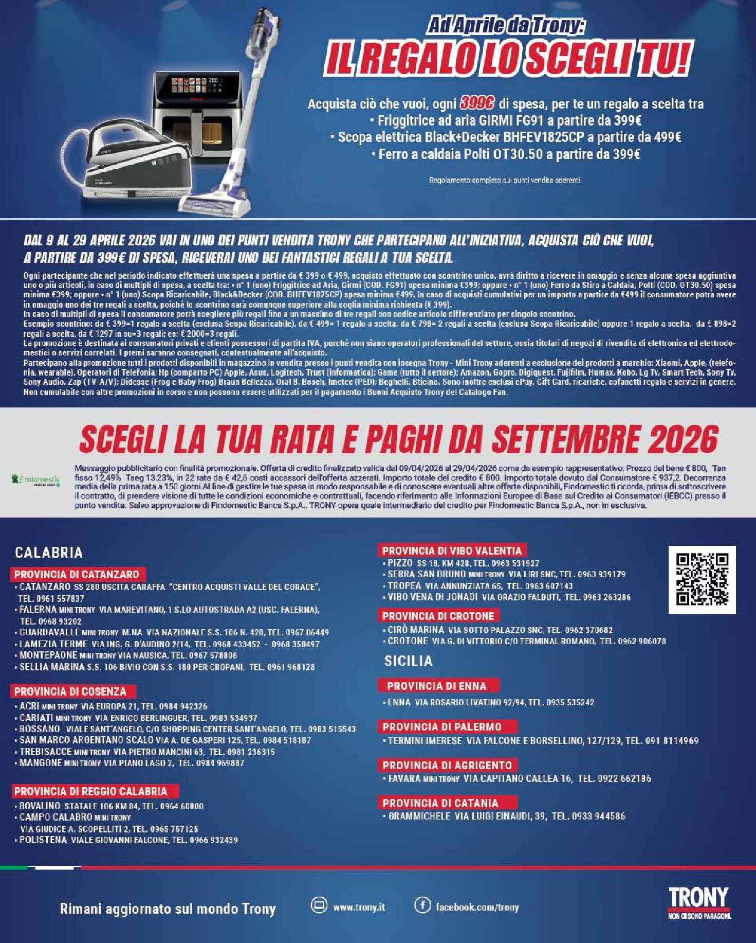 trony - Volantino attuale di Trony - Il Reglo lo Scegli tu valido dal giovedì 09/04/2026 al mercoledì 29/04/2026 - page: 38