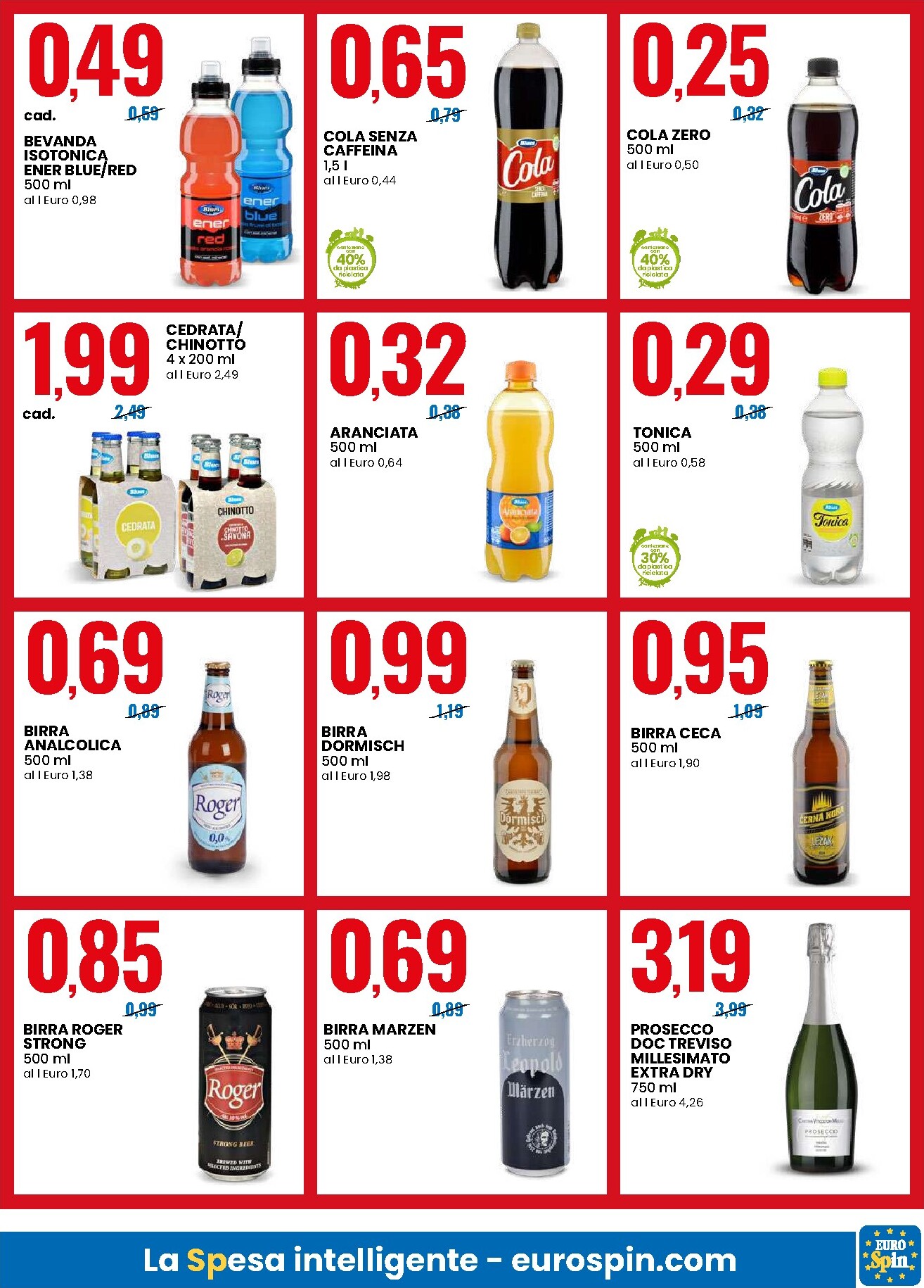 eurospin - Volantino attuale di Eurospin - Ribassati Luglio valido dal mercoledì 01/07/2026 al venerdì 31/07/2026 - page: 11