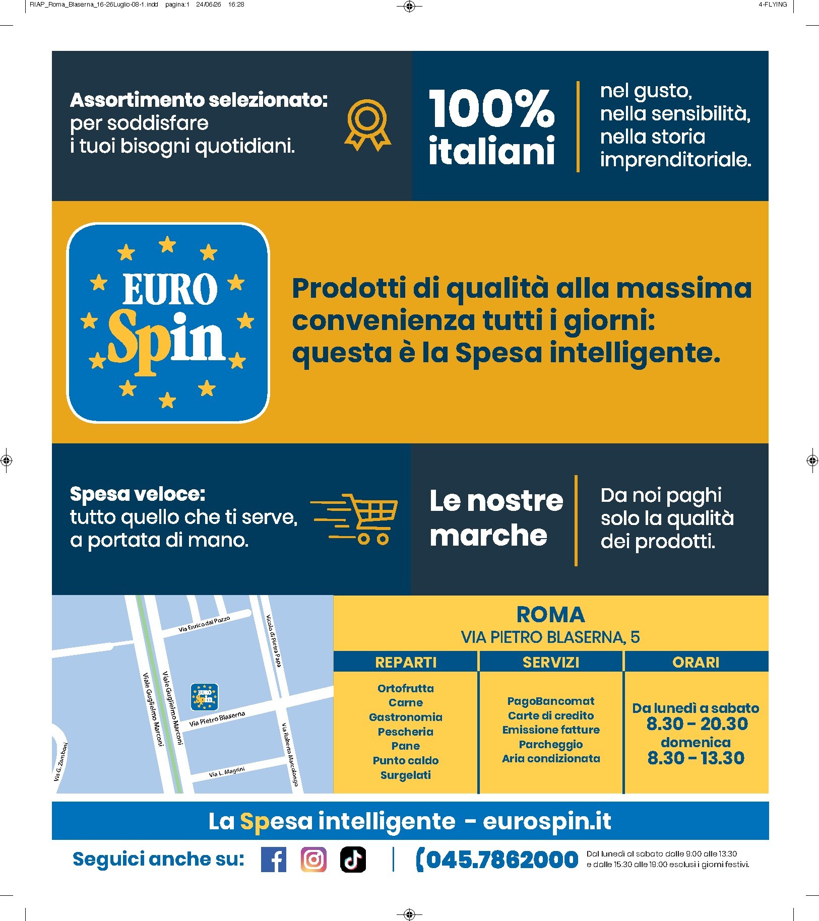 eurospin - Volantino futuro Eurospin - Riapertura valido dal giovedì 16/07/2026 al domenica 26/07/2026 - page: 8