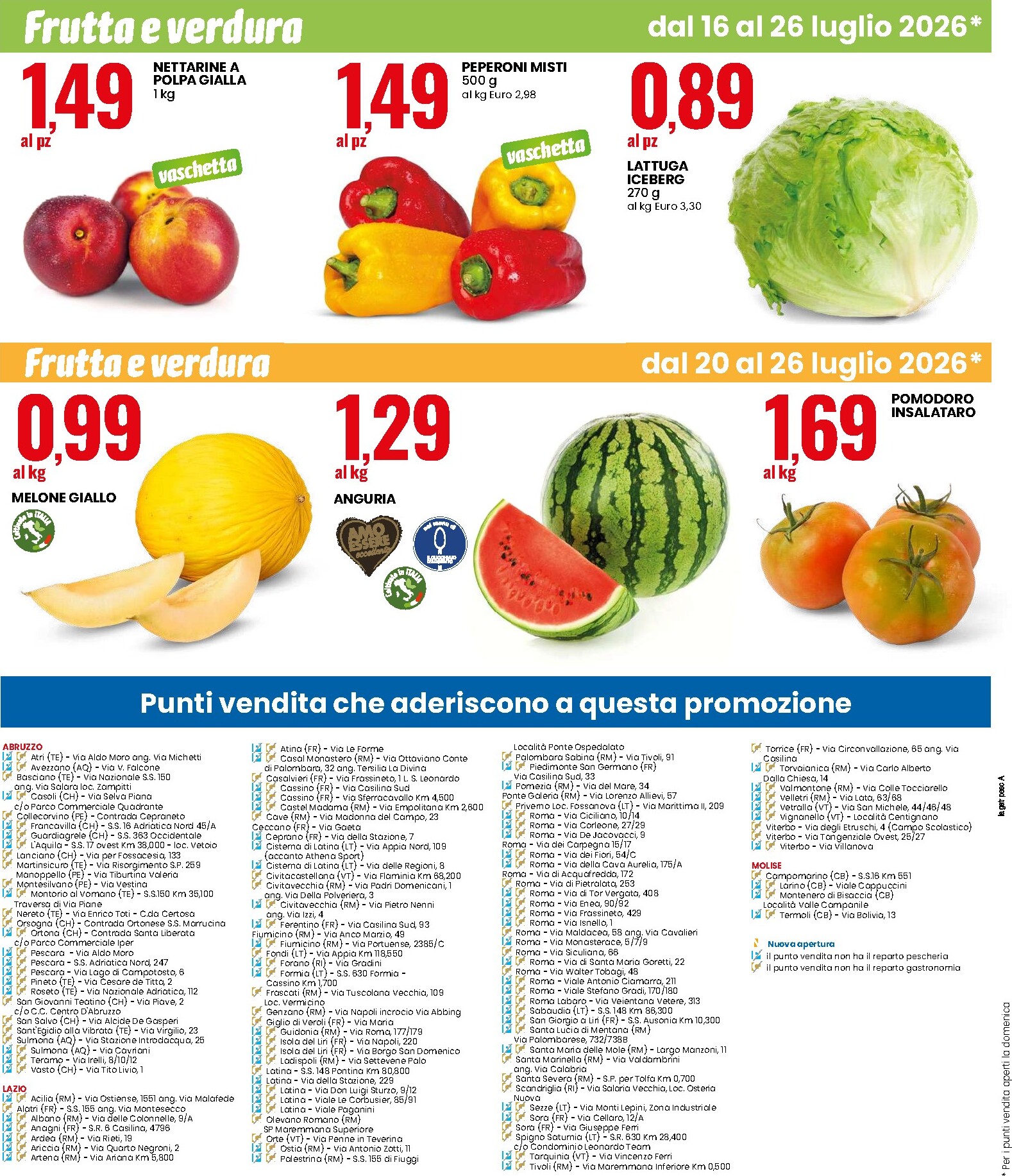 eurospin - Volantino futuro Eurospin - SCONTO DEL 30% SU TANTI PRODOTTI valido dal giovedì 16/07/2026 al domenica 26/07/2026 - page: 12