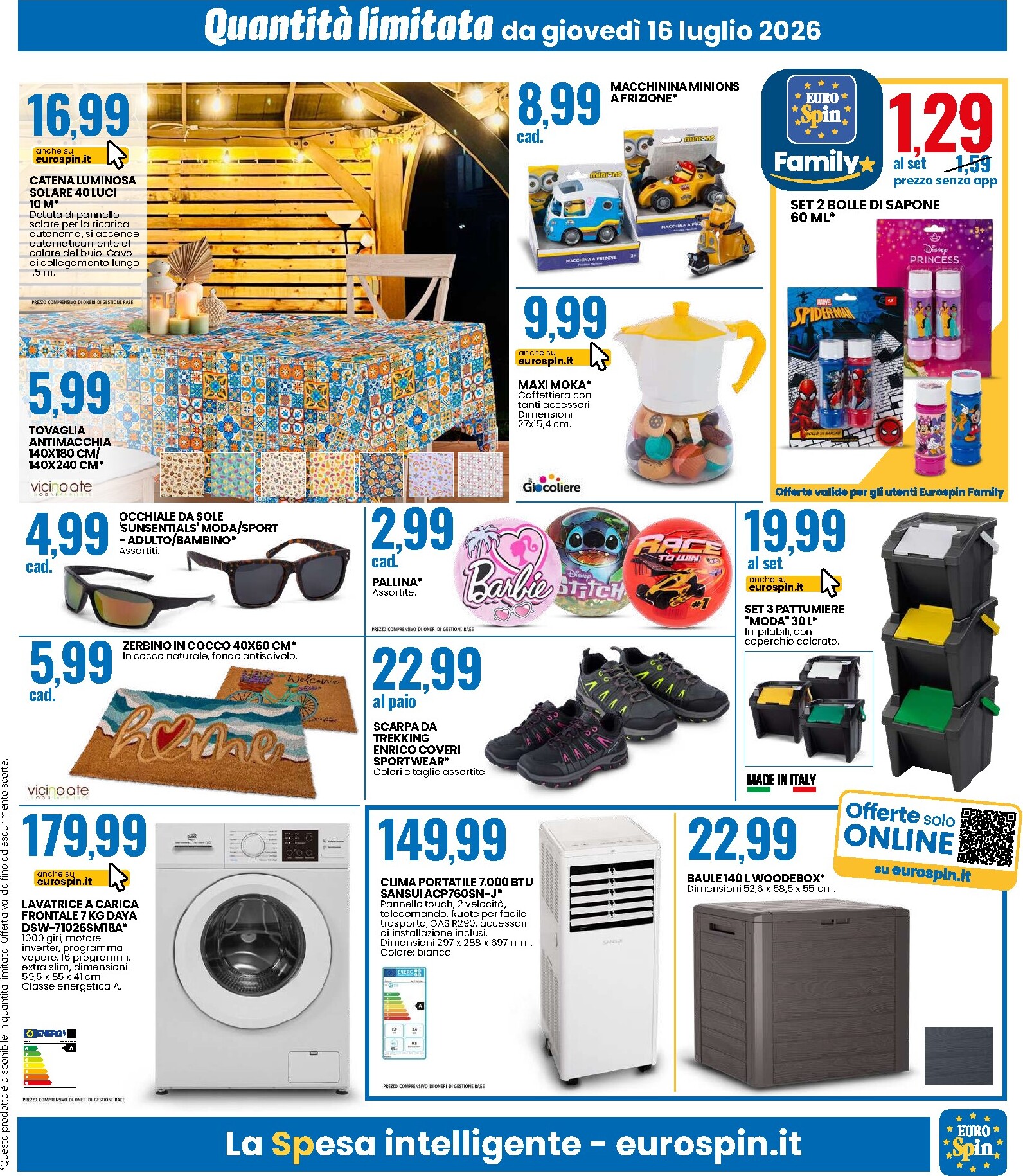 eurospin - Volantino futuro Eurospin - SCONTO DEL 30% SU TANTI PRODOTTI valido dal giovedì 16/07/2026 al domenica 26/07/2026 - page: 17