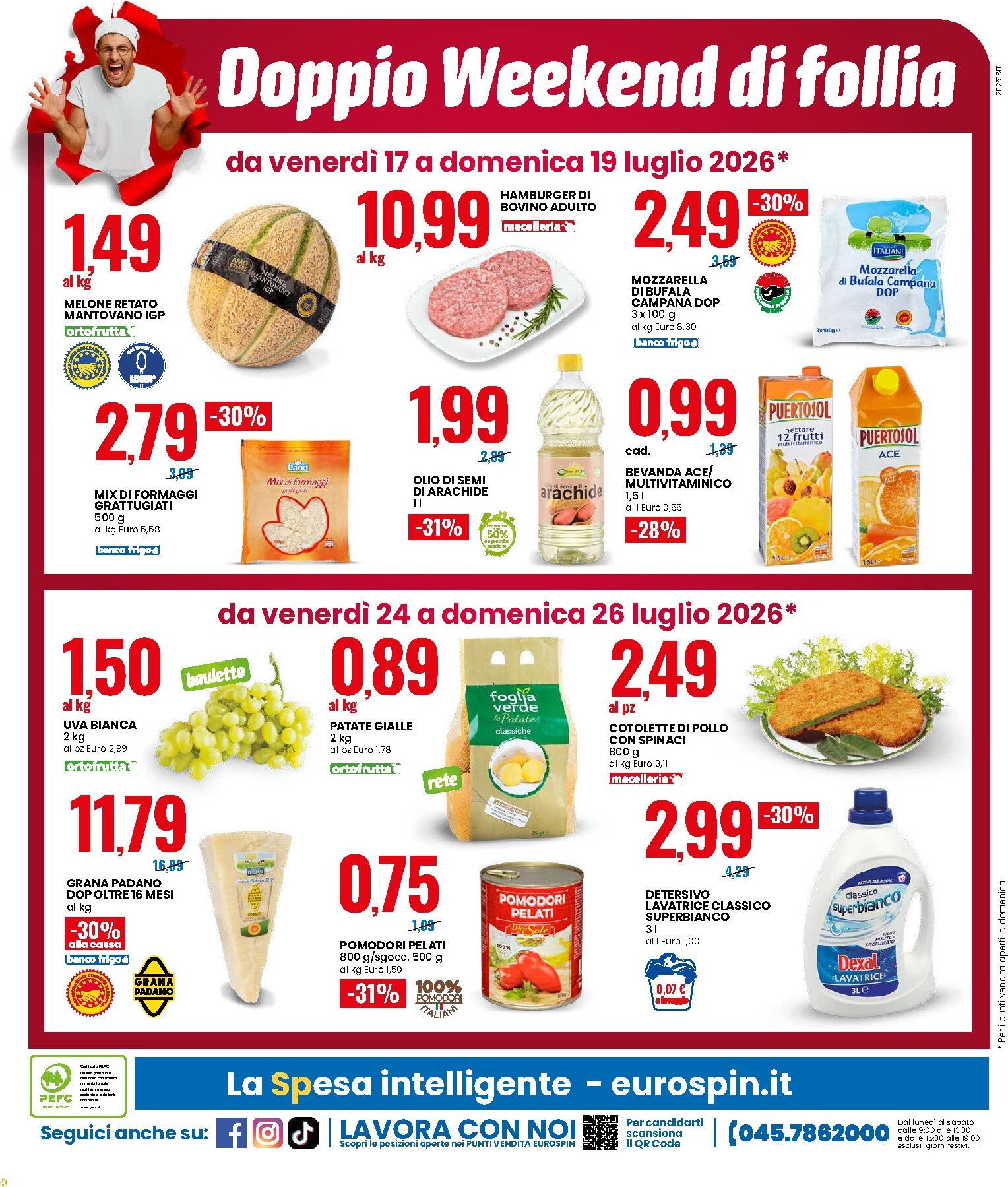 eurospin - Volantino futuro Eurospin - SCONTO DEL 30% SU TANTI PRODOTTI valido dal giovedì 16/07/2026 al domenica 26/07/2026 - page: 20