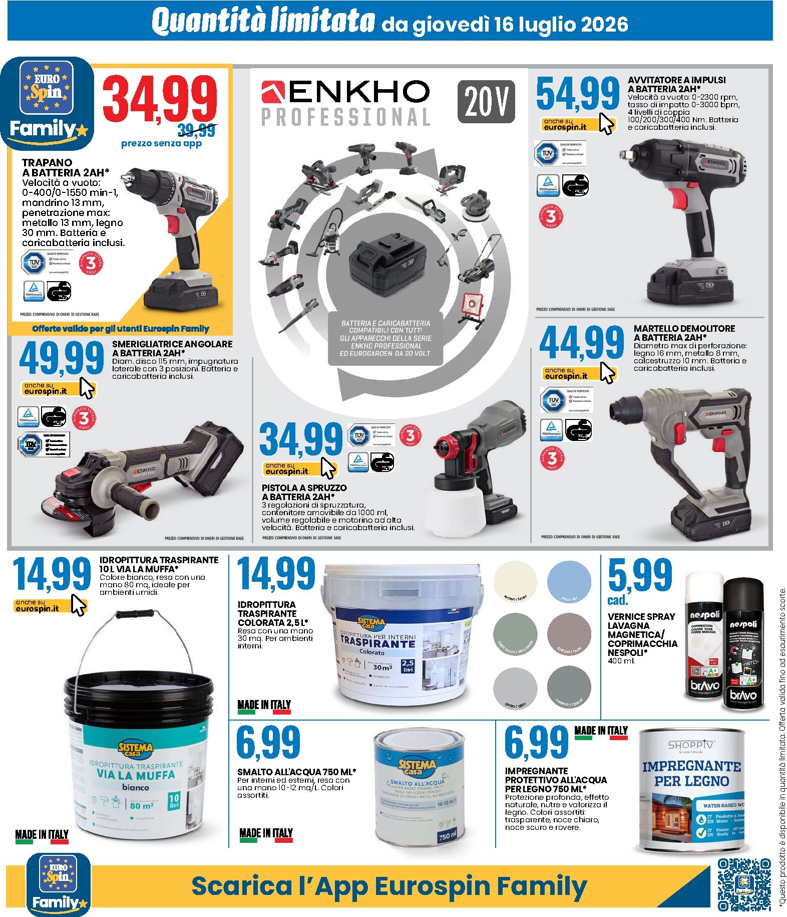 eurospin - Volantino futuro Eurospin - SCONTO DEL 30% SU TANTI PRODOTTI valido dal giovedì 16/07/2026 al domenica 26/07/2026 - page: 14