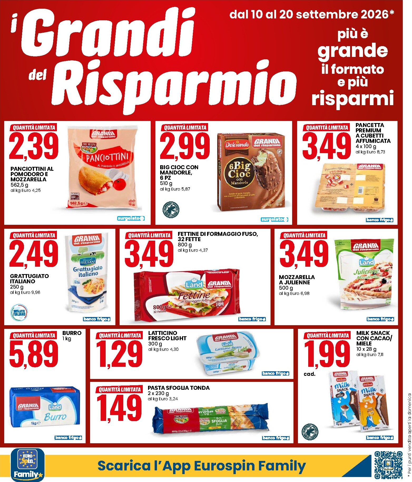 eurospin - Volantino futuro Eurospin valido dal giovedì 10/09/2026 al domenica 20/09/2026 - page: 2