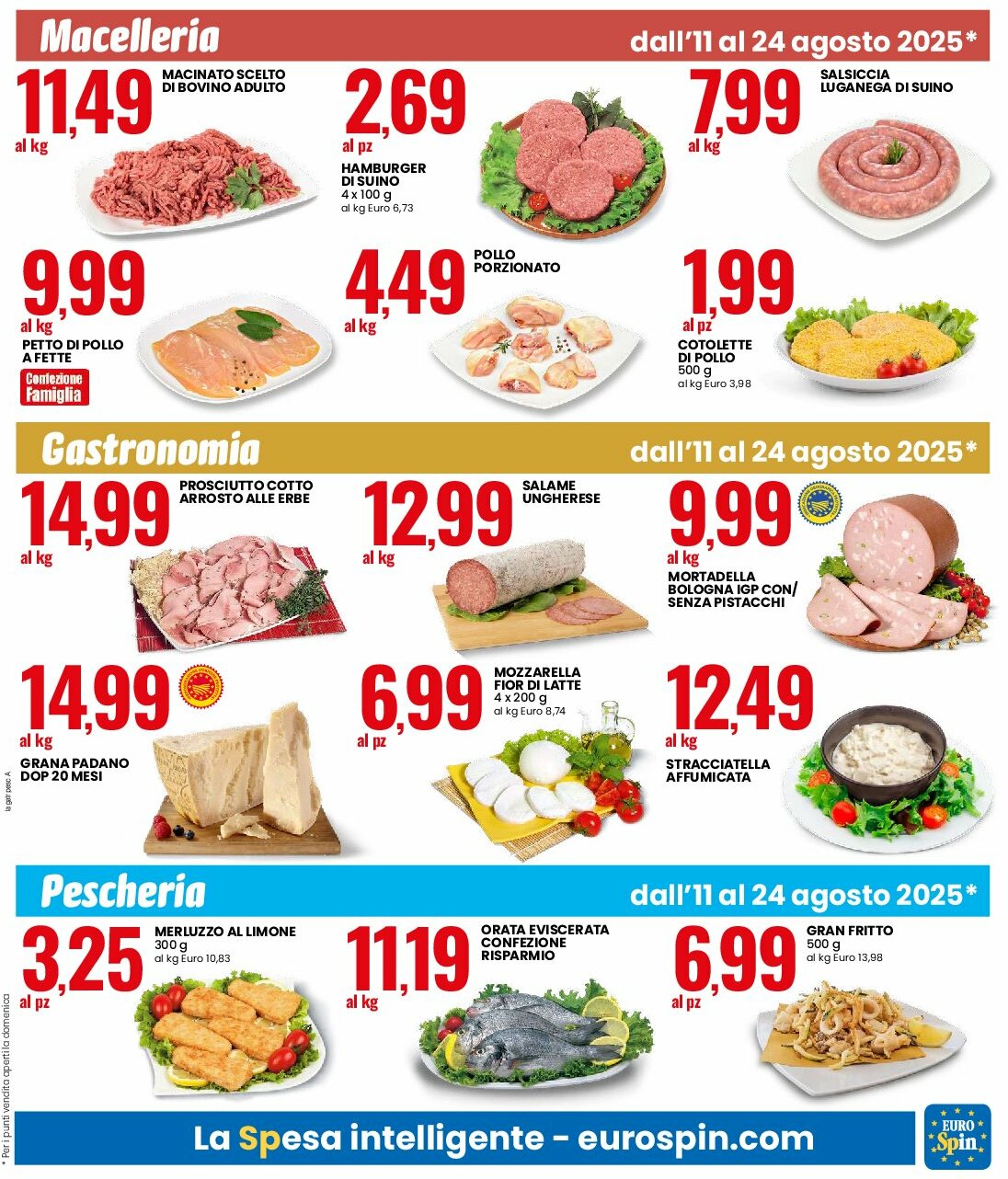 eurospin - Volantino Eurospin valido dal 11/08 al 24/08 - page: 13