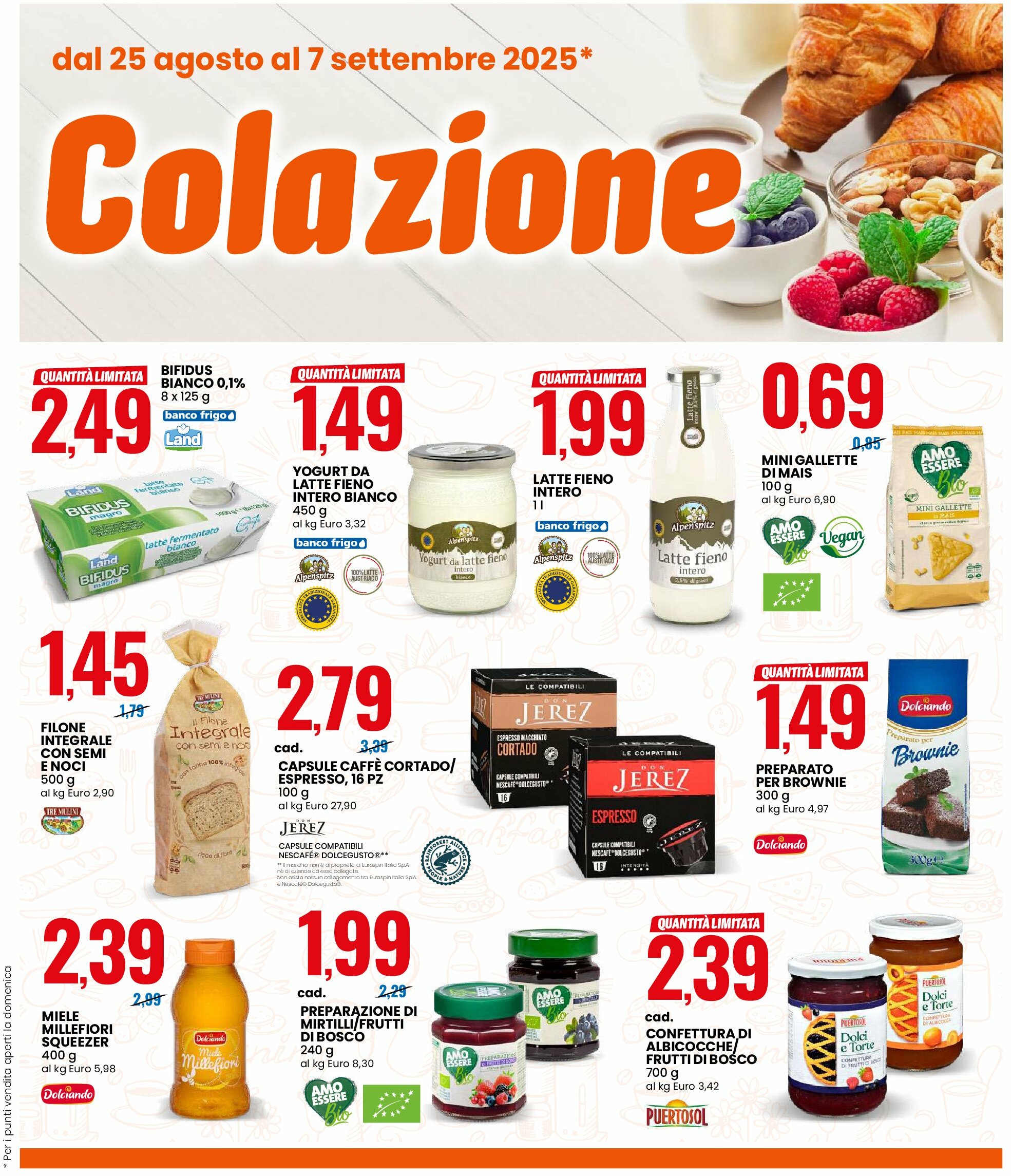 eurospin - Volantino Eurospin valido dal 25/08 al 07/09 - page: 3