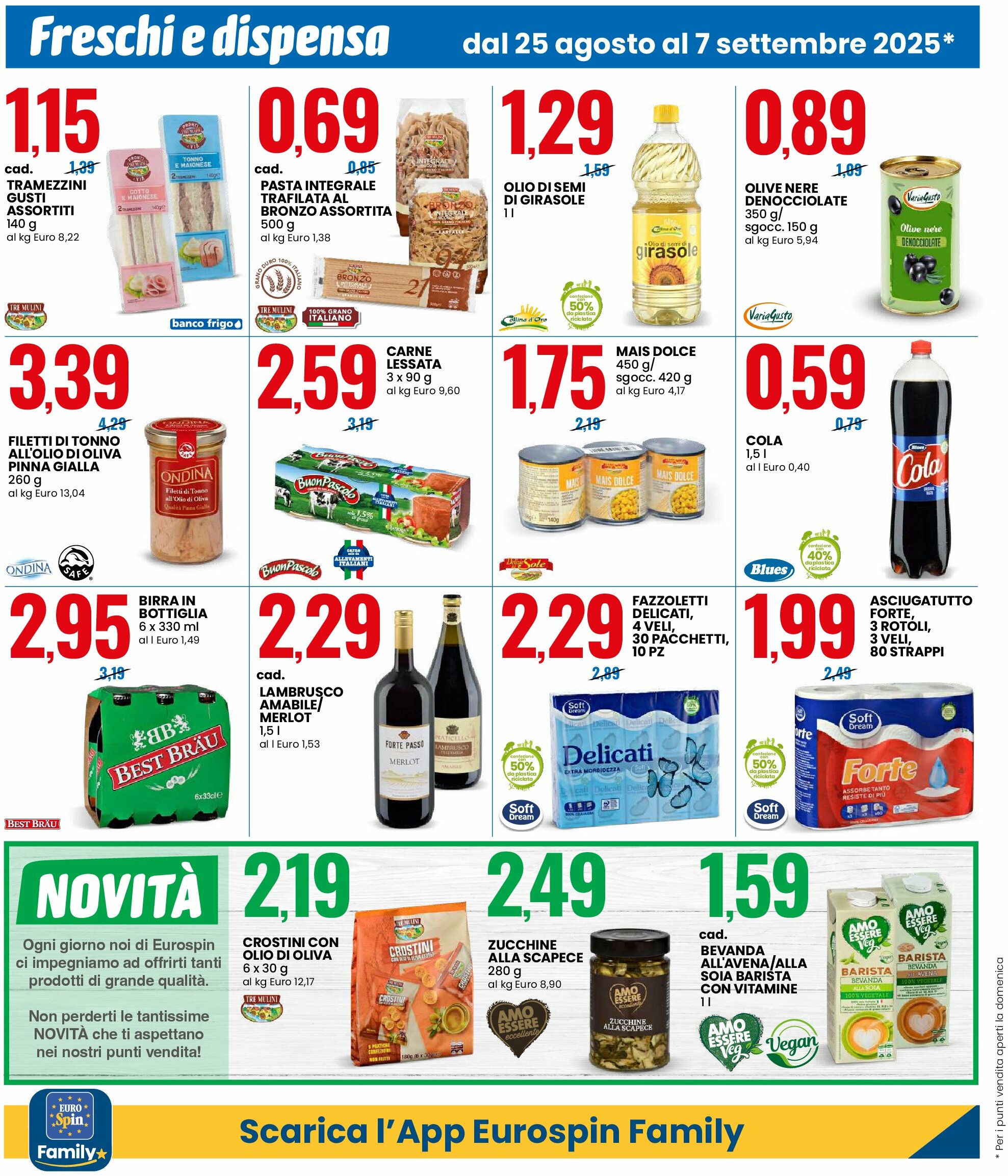 eurospin - Volantino Eurospin valido dal 25/08 al 07/09 - page: 6