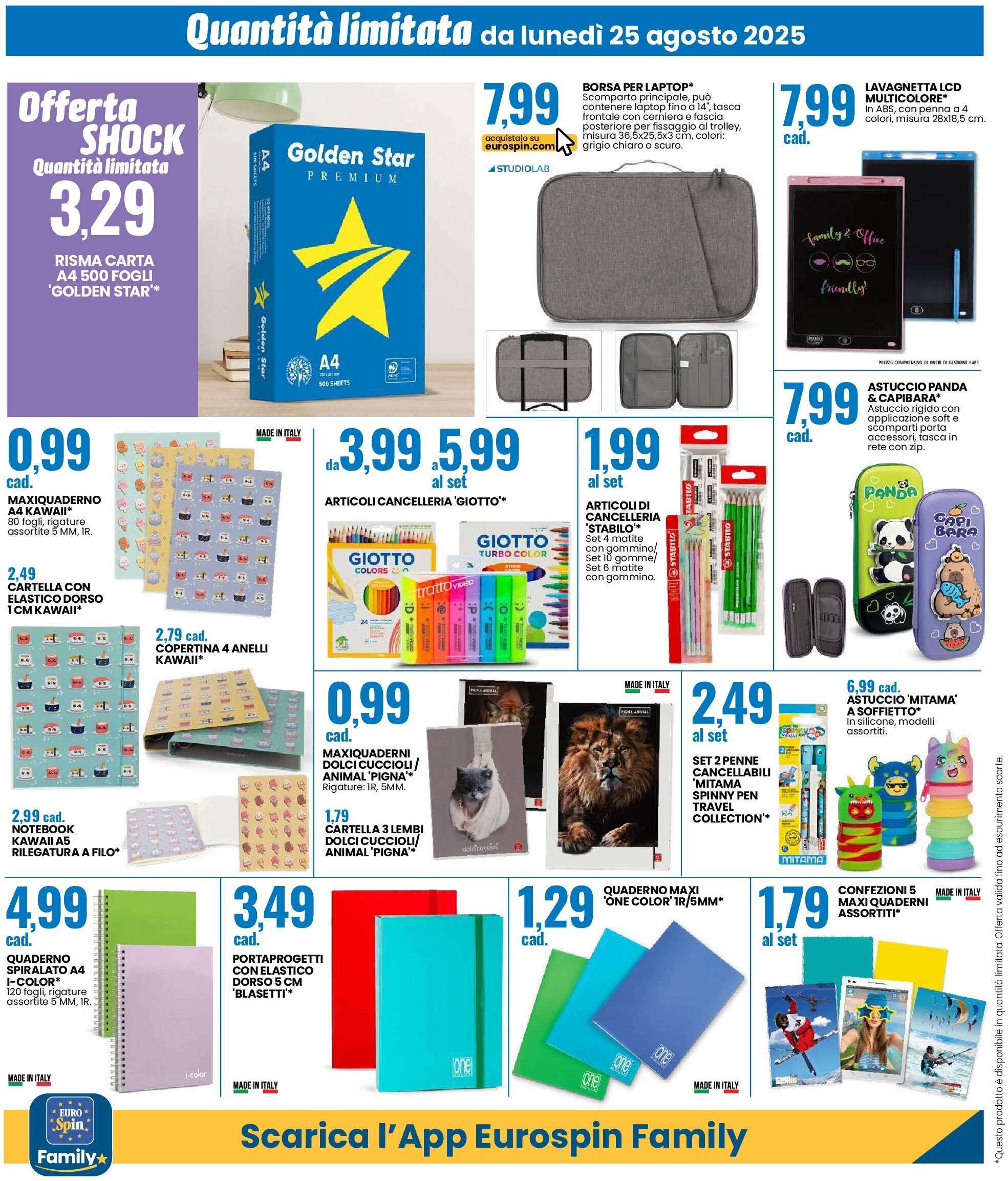 eurospin - Volantino Eurospin valido dal 25/08 al 07/09 - page: 14