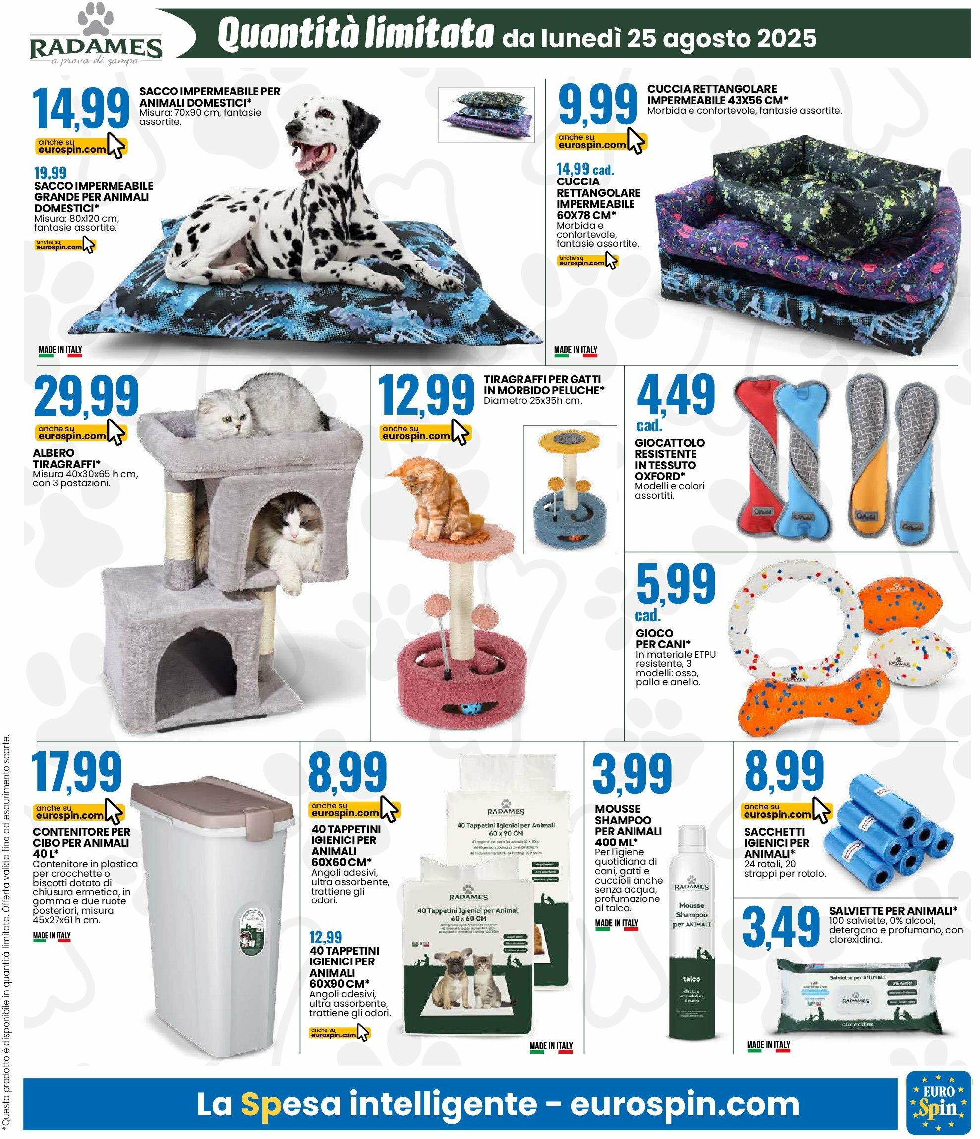 eurospin - Volantino Eurospin valido dal 25/08 al 07/09 - page: 17