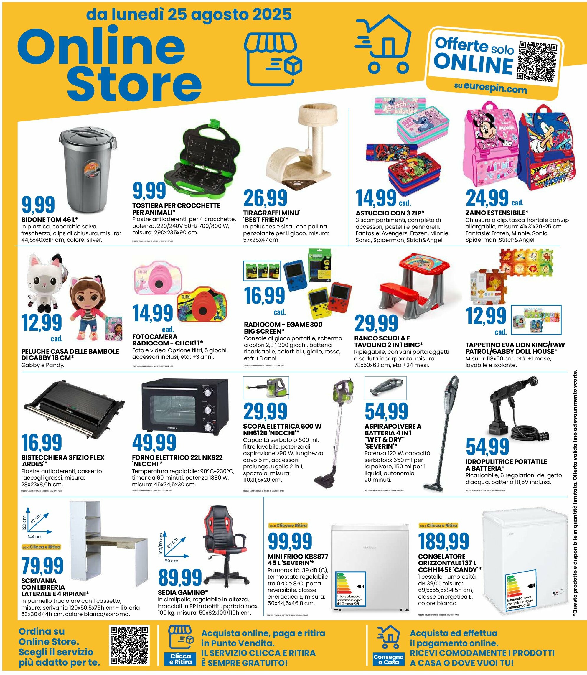 eurospin - Volantino Eurospin valido dal 25/08 al 07/09 - page: 18