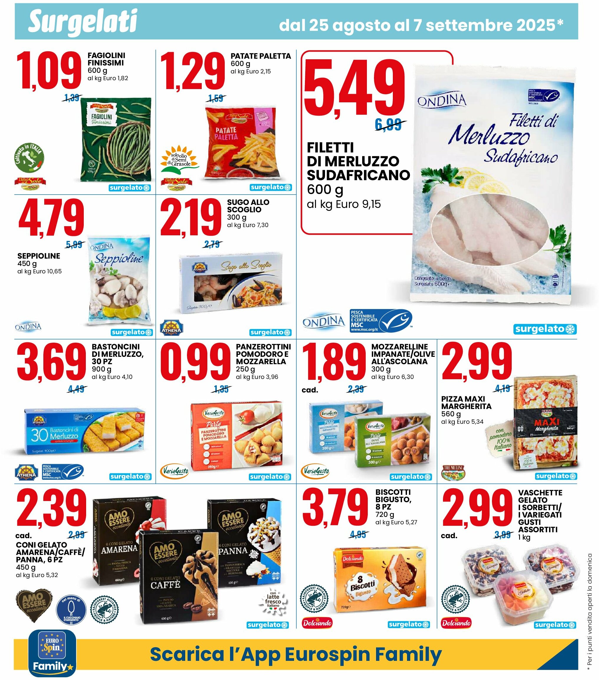 eurospin - Volantino Eurospin valido dal 25/08 al 07/09 - page: 8