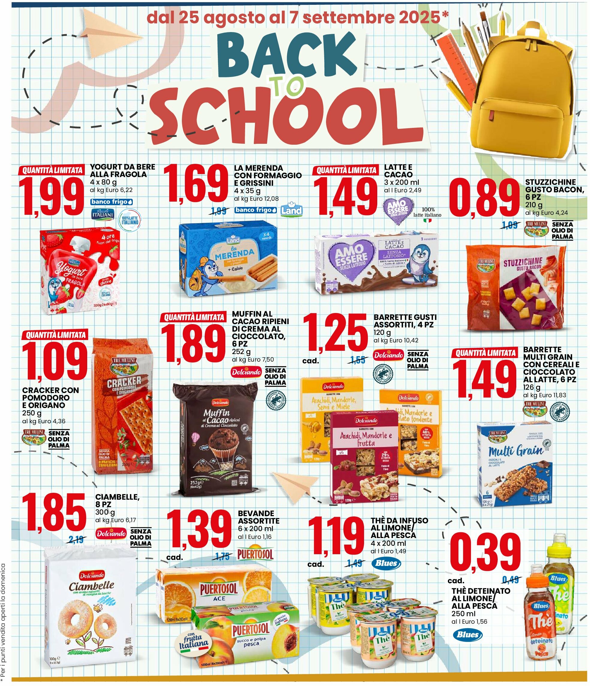 eurospin - Volantino Eurospin valido dal 25/08 al 07/09 - page: 9