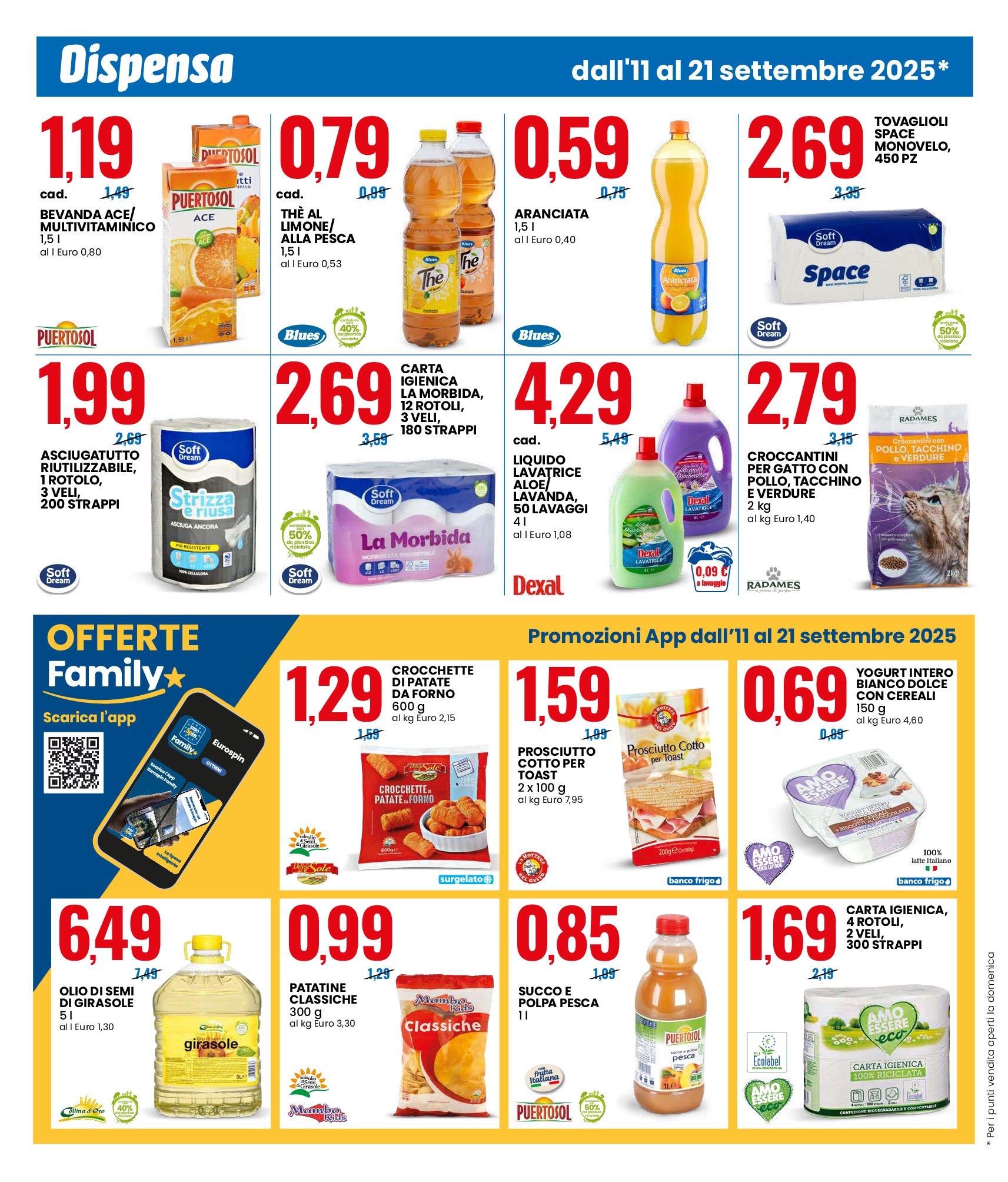 eurospin - Volantino Eurospin valido dal 11/09 al 21/09 - page: 6