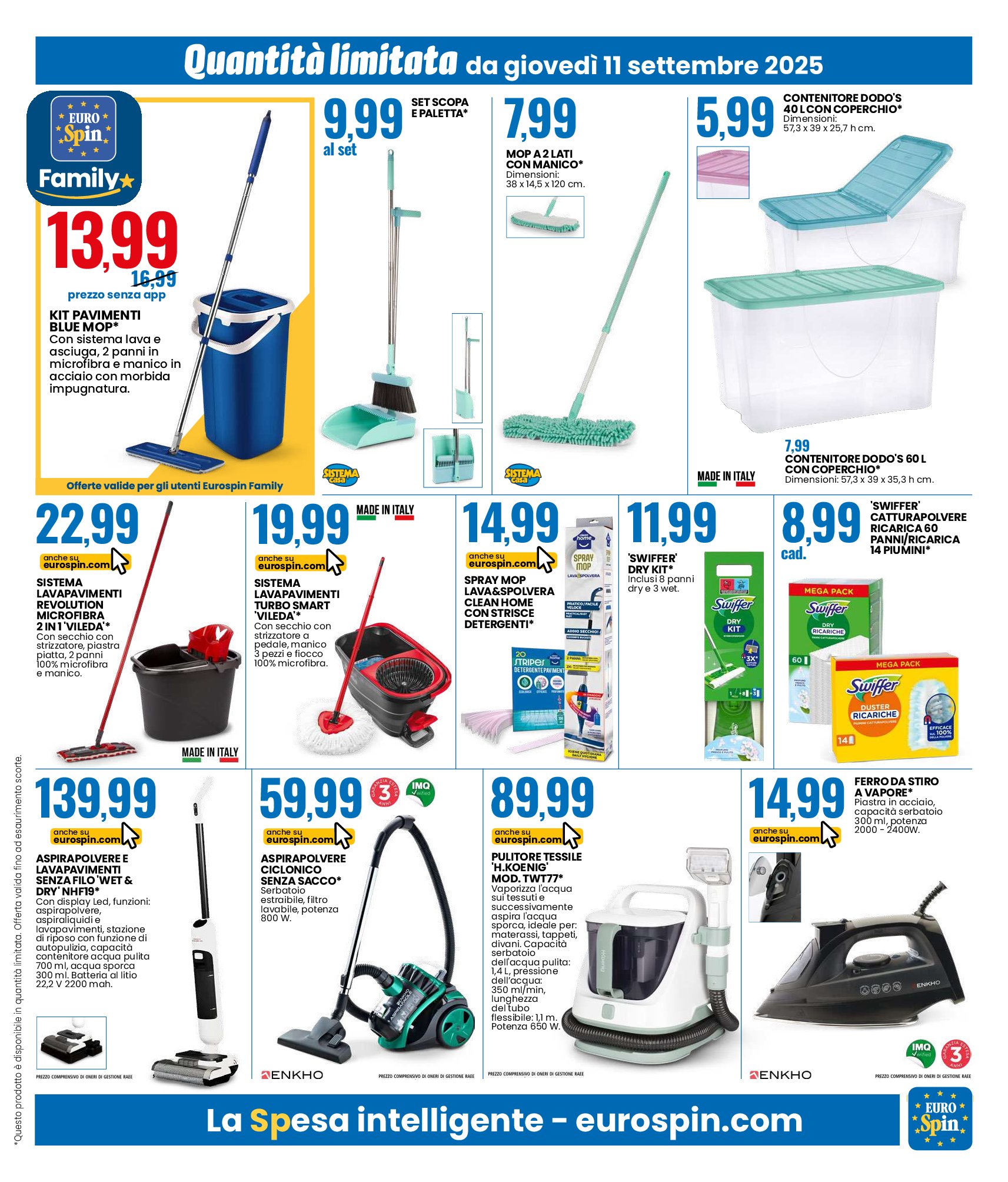 eurospin - Volantino Eurospin valido dal 11/09 al 21/09 - page: 15