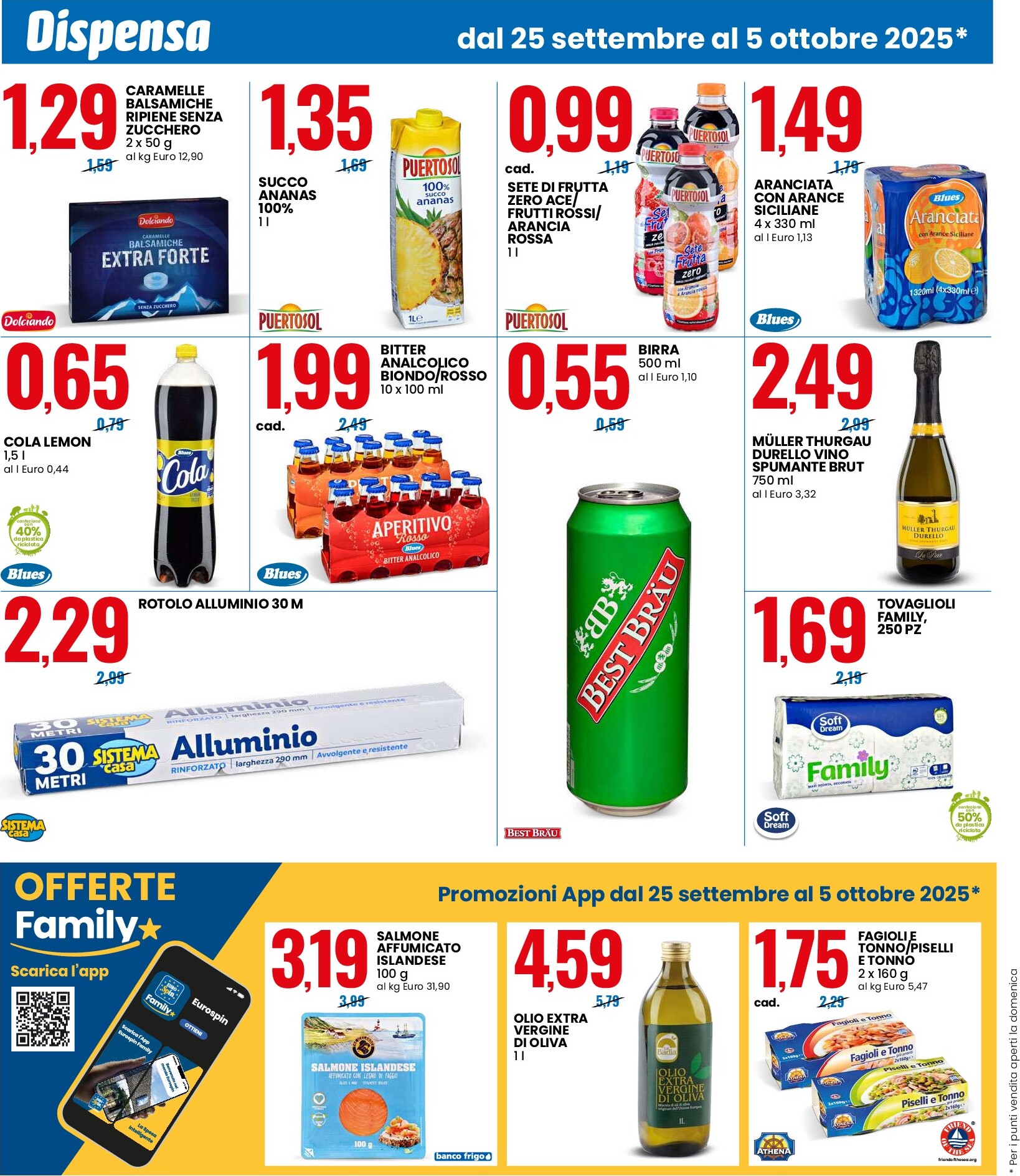 eurospin - Volantino Eurospin valido dal 25/09 al 05/10 - page: 4