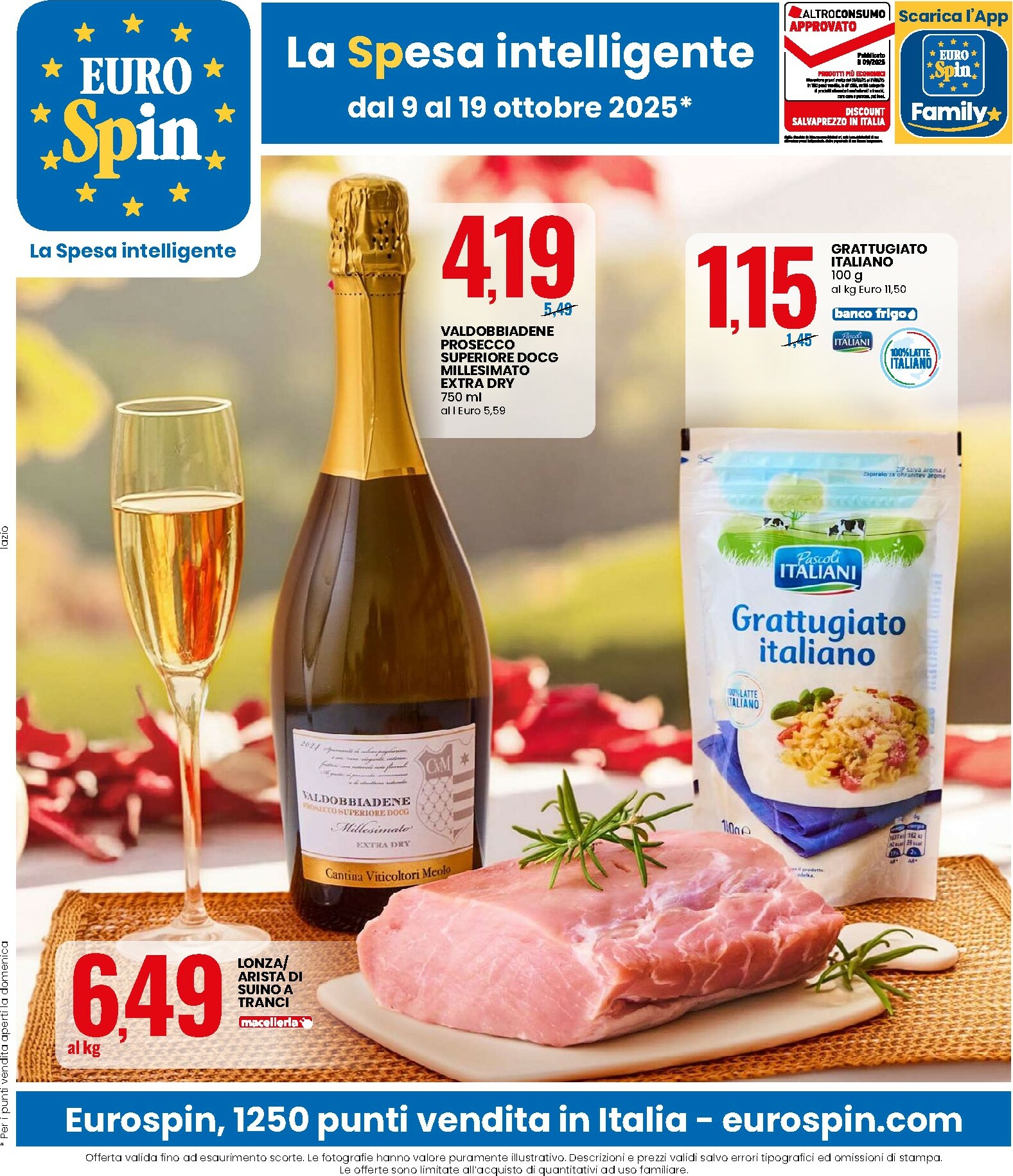 eurospin - Volantino Eurospin valido dal 09/10 al 19/10