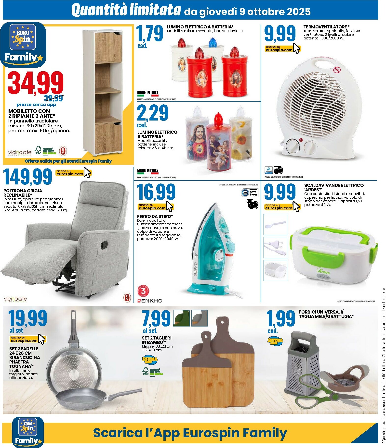 eurospin - Volantino Eurospin valido dal 09/10 al 19/10 - page: 18