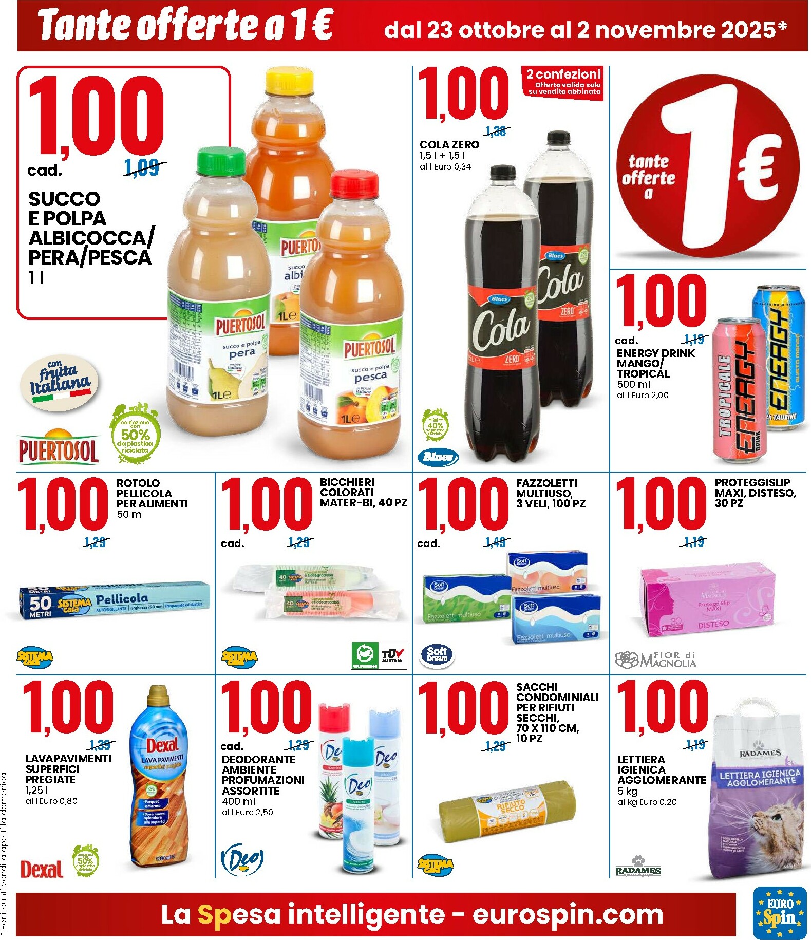 eurospin - Volantino Eurospin valido dal 23/10 al 02/11 - page: 5