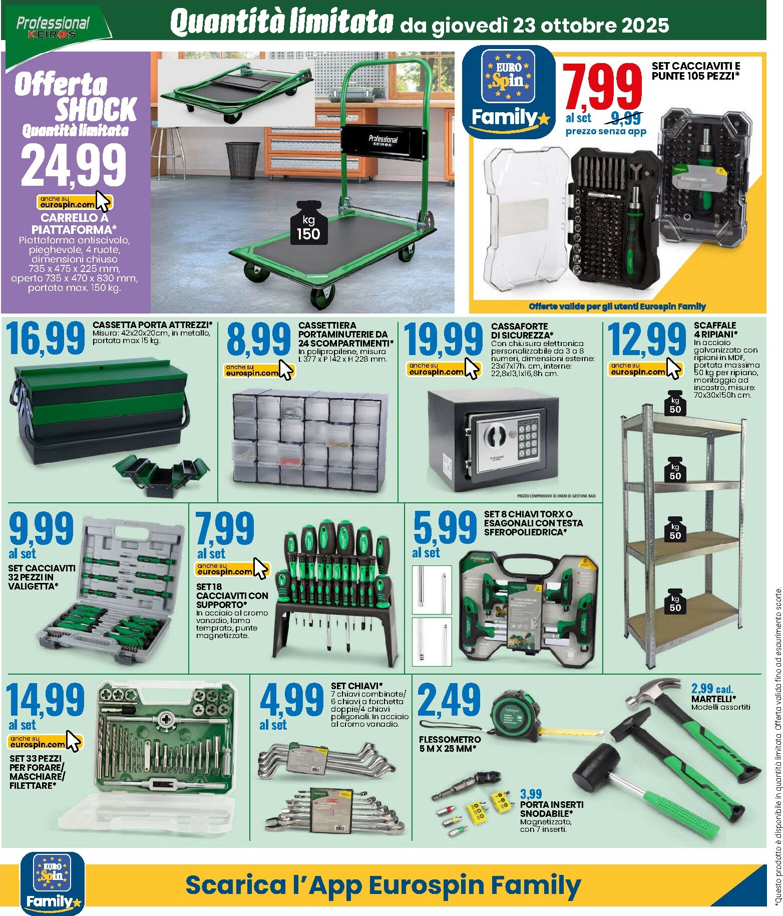 eurospin - Volantino Eurospin valido dal 23/10 al 02/11 - page: 14