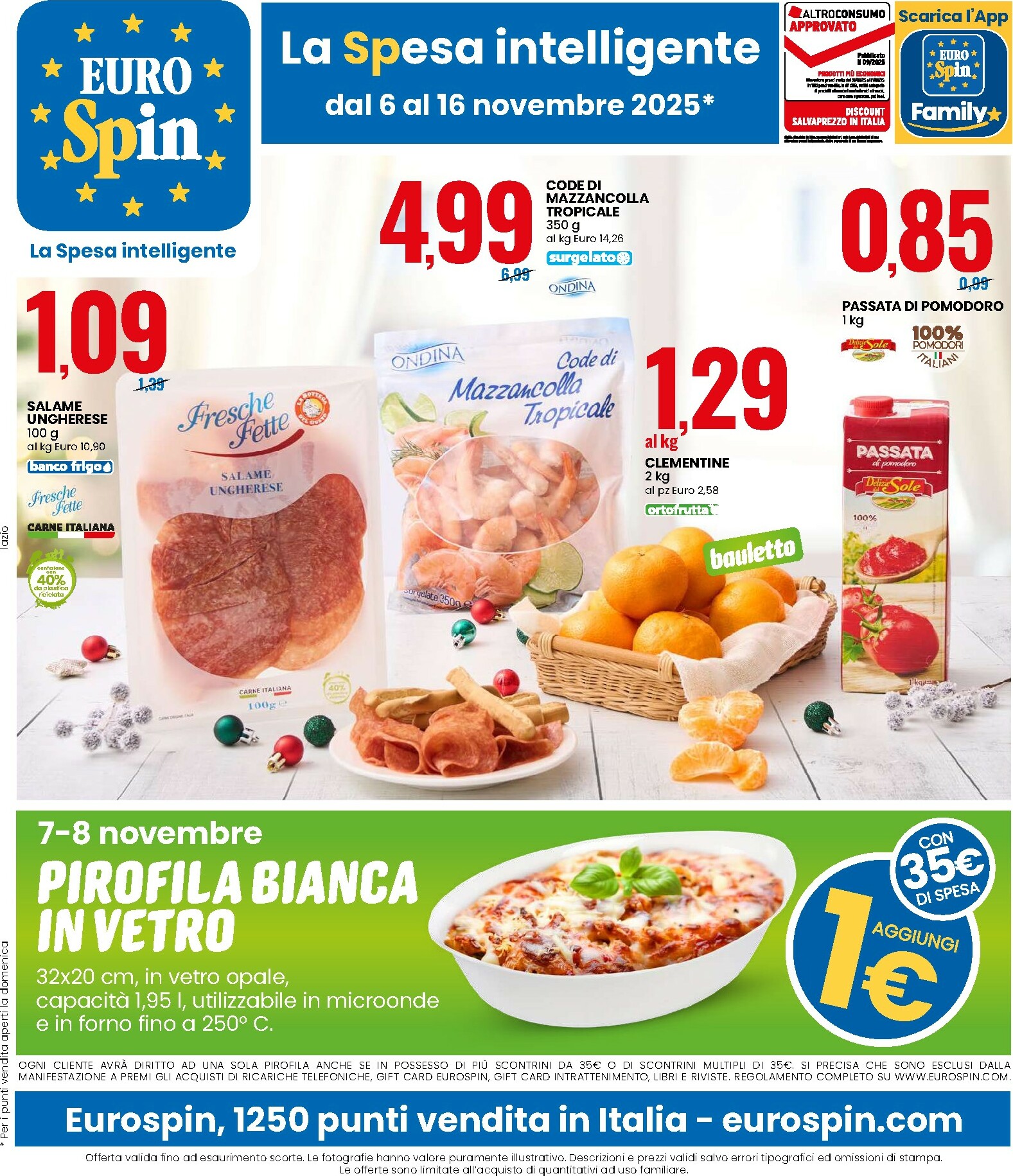 eurospin - Volantino Eurospin valido dal 06/11 al 16/11