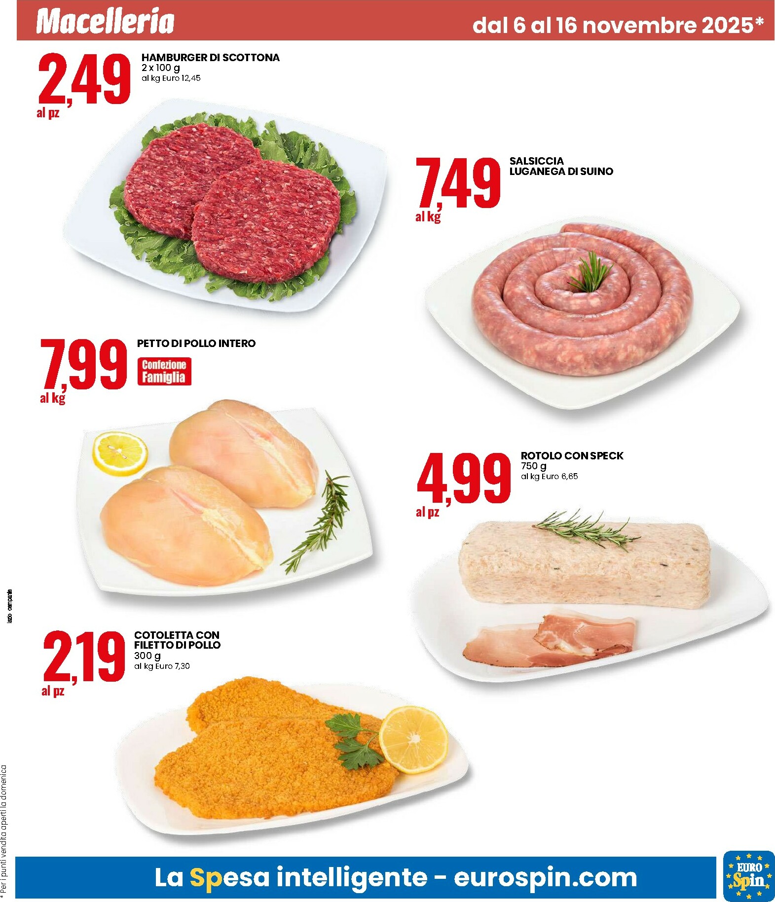 eurospin - Volantino Eurospin valido dal 06/11 al 16/11 - page: 11