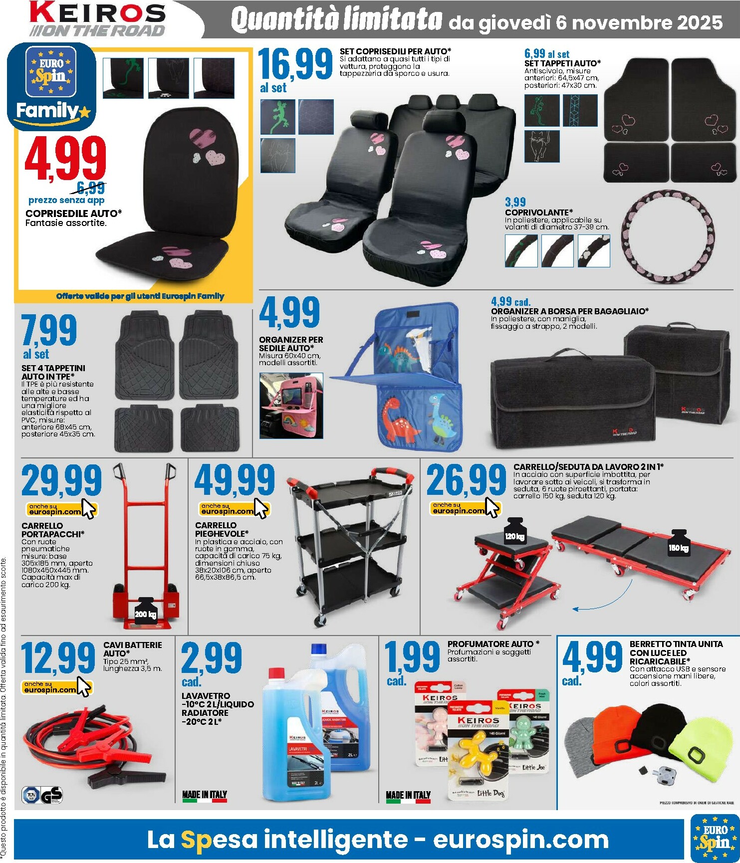 eurospin - Volantino Eurospin valido dal 06/11 al 16/11 - page: 13