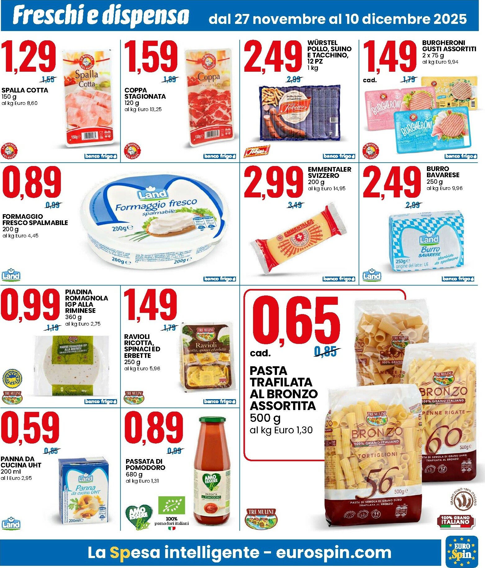 eurospin - Volantino Eurospin valido dal 27/11 al 10/12 - page: 9