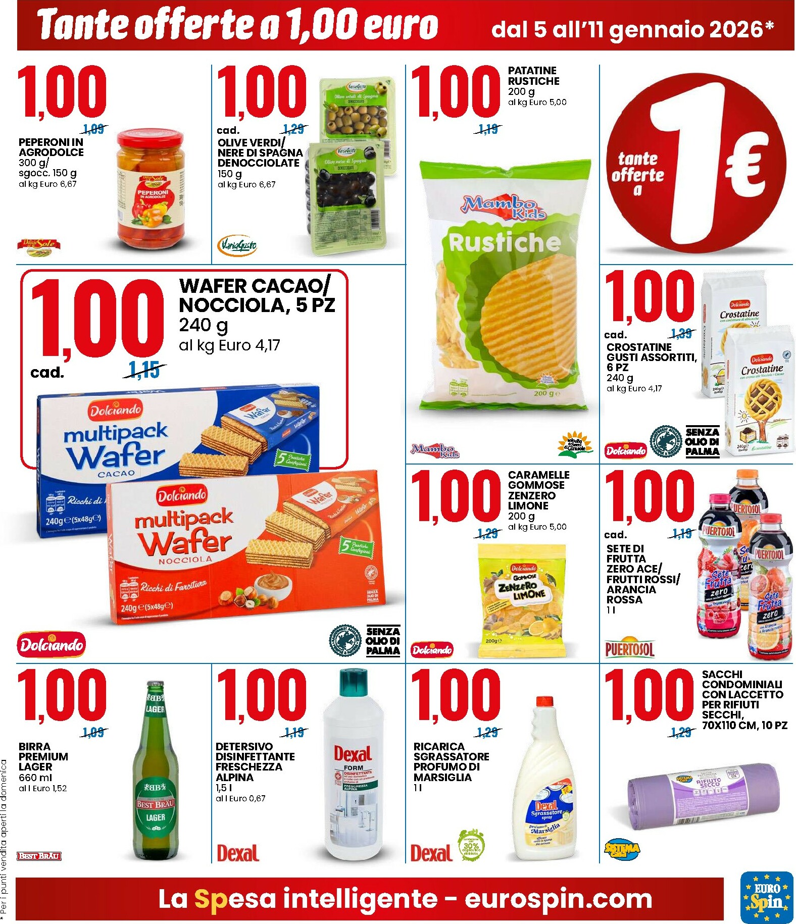 eurospin - Volantino Eurospin valido dal 05/01 al 11/01 - page: 3
