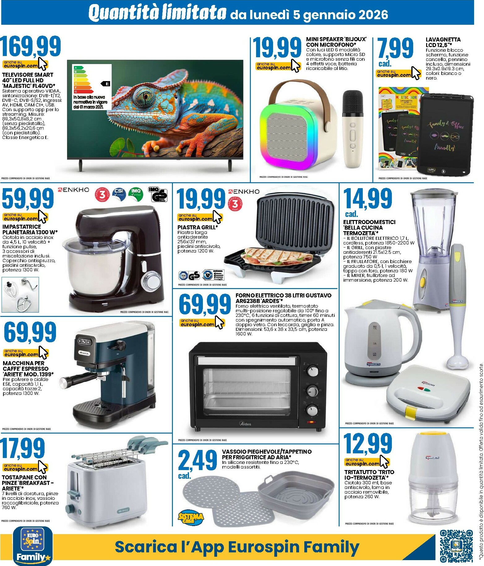 eurospin - Volantino Eurospin valido dal 05/01 al 11/01 - page: 16