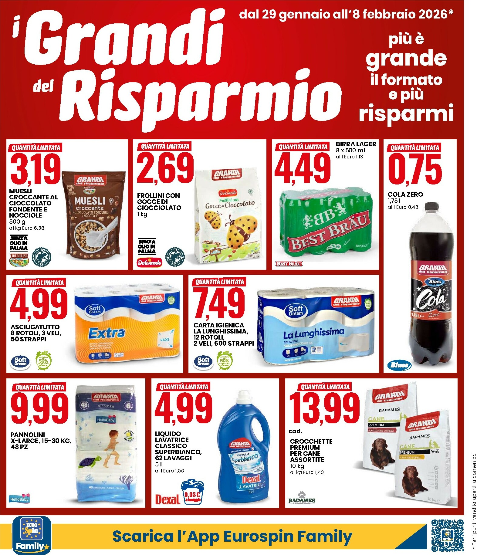 eurospin - Volantino Eurospin valido dal 29/01 al 08/02 - page: 4