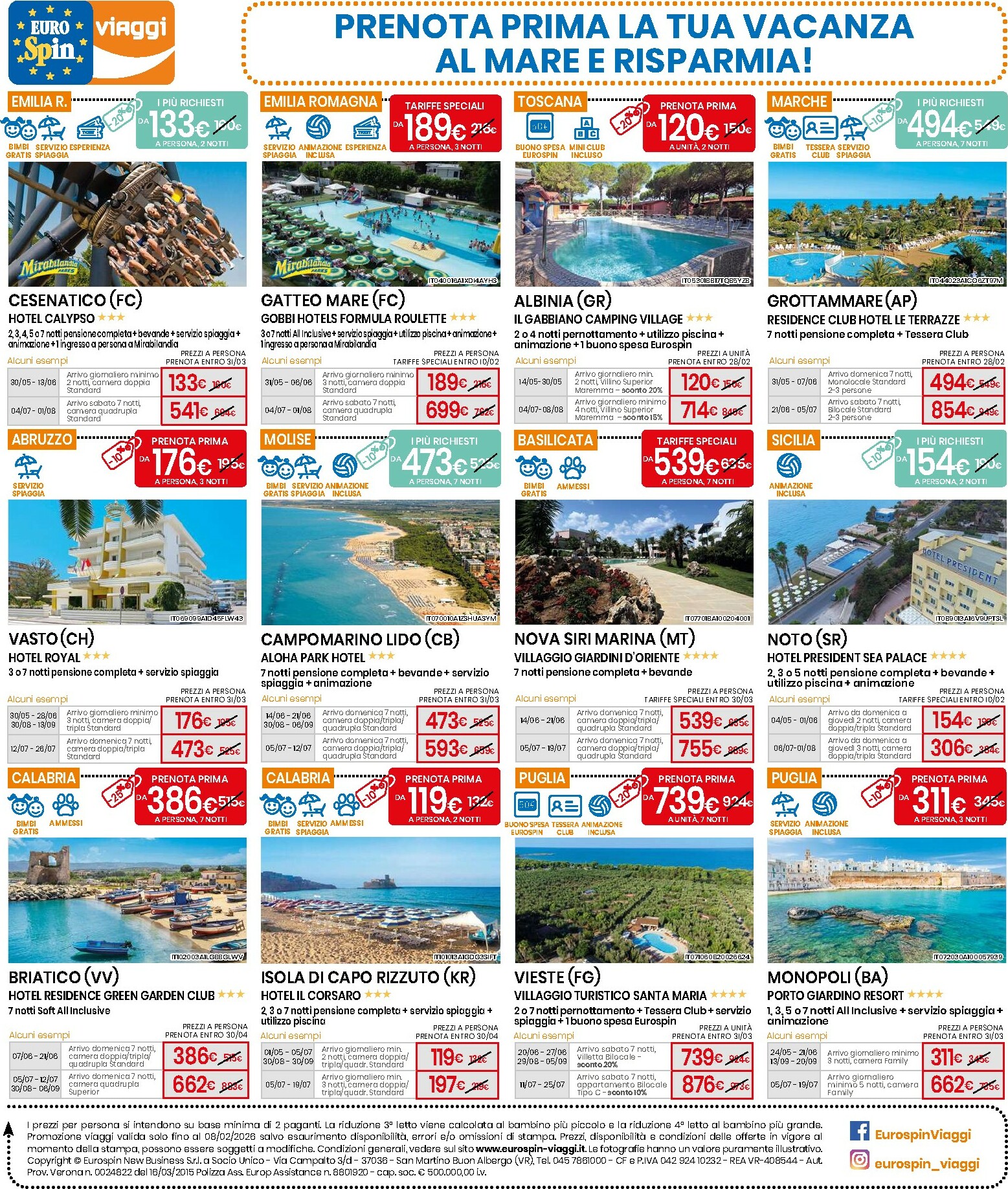 eurospin - Volantino Eurospin valido dal 29/01 al 08/02 - page: 18