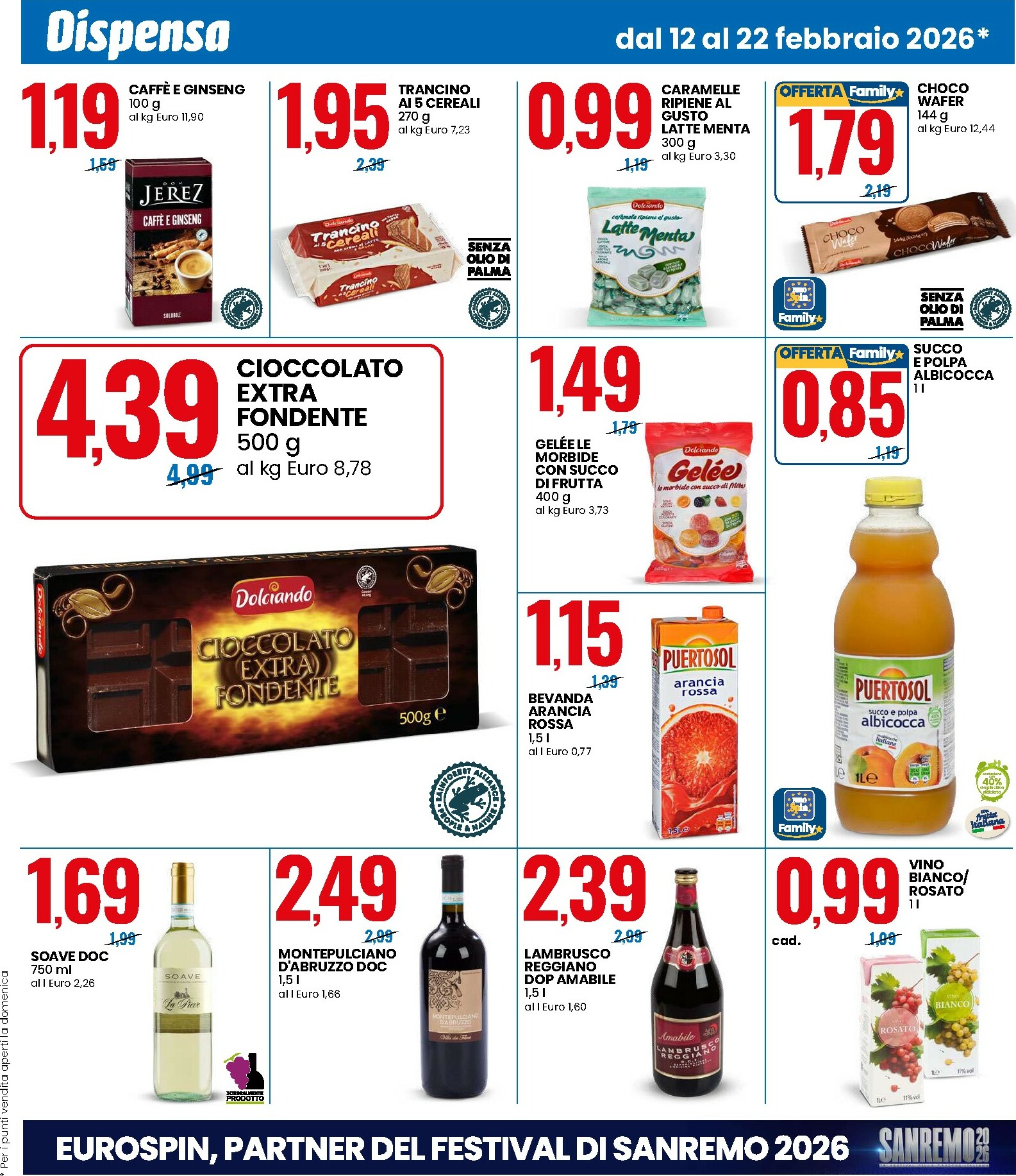 eurospin - Volantino Eurospin valido dal 12/02/2026 al 22/02/2026 - page: 7