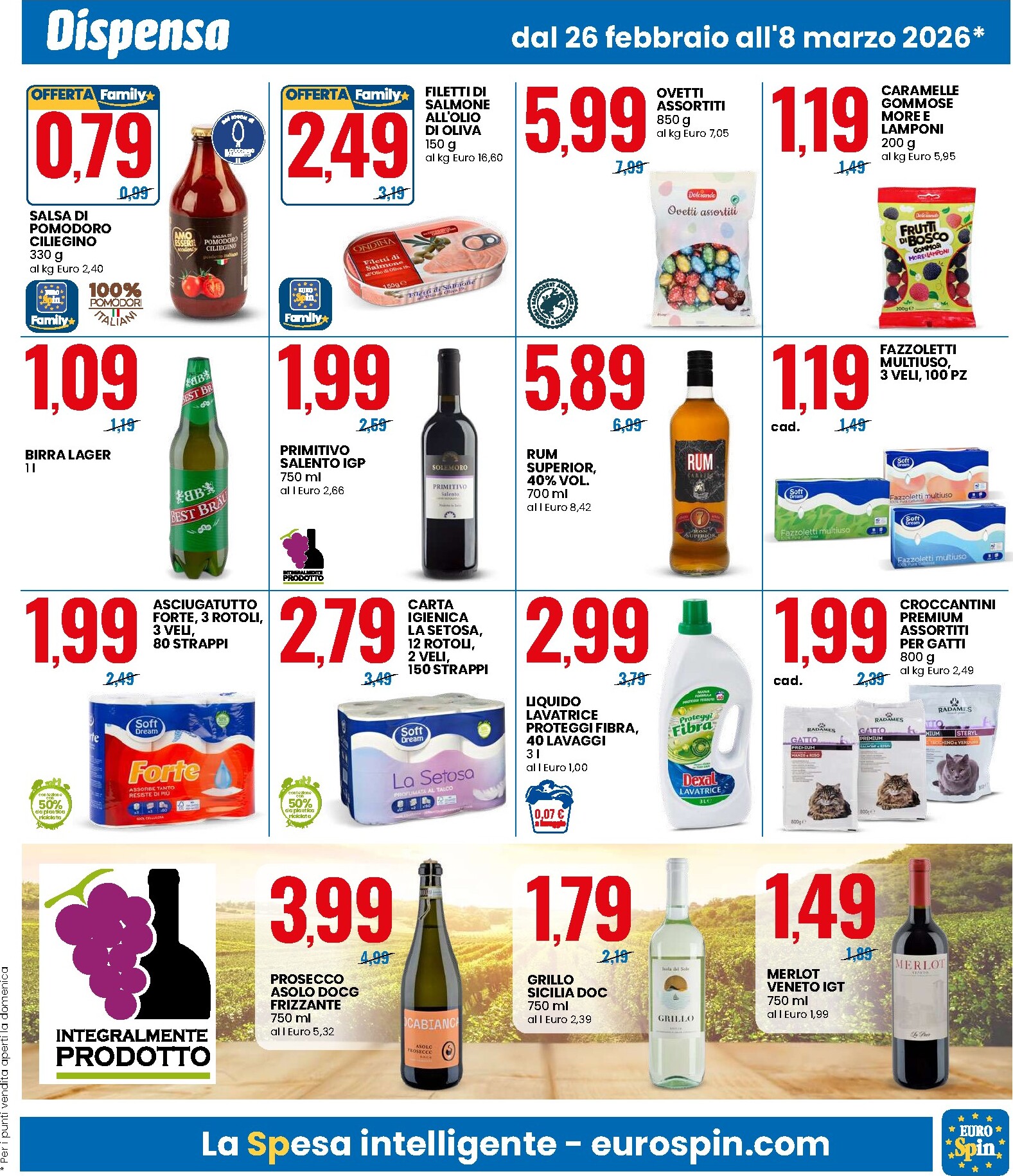 eurospin - Volantino Eurospin valido dal 26/02/2026 al 08/03/2026 - page: 9