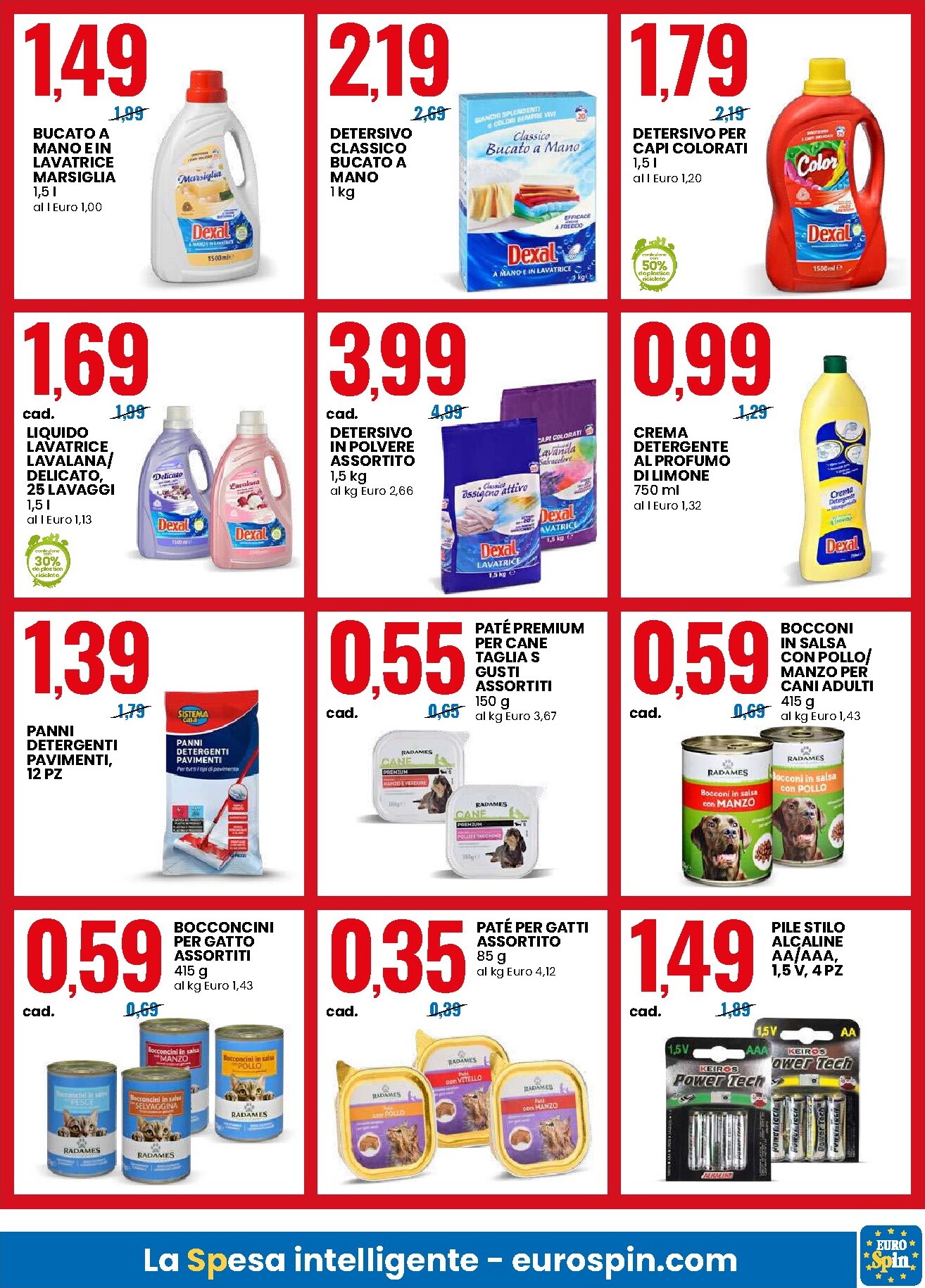 eurospin - Volantino Eurospin - Prezzi Ribassati valido dal 01/03/2026 al 31/03/2026 - page: 15