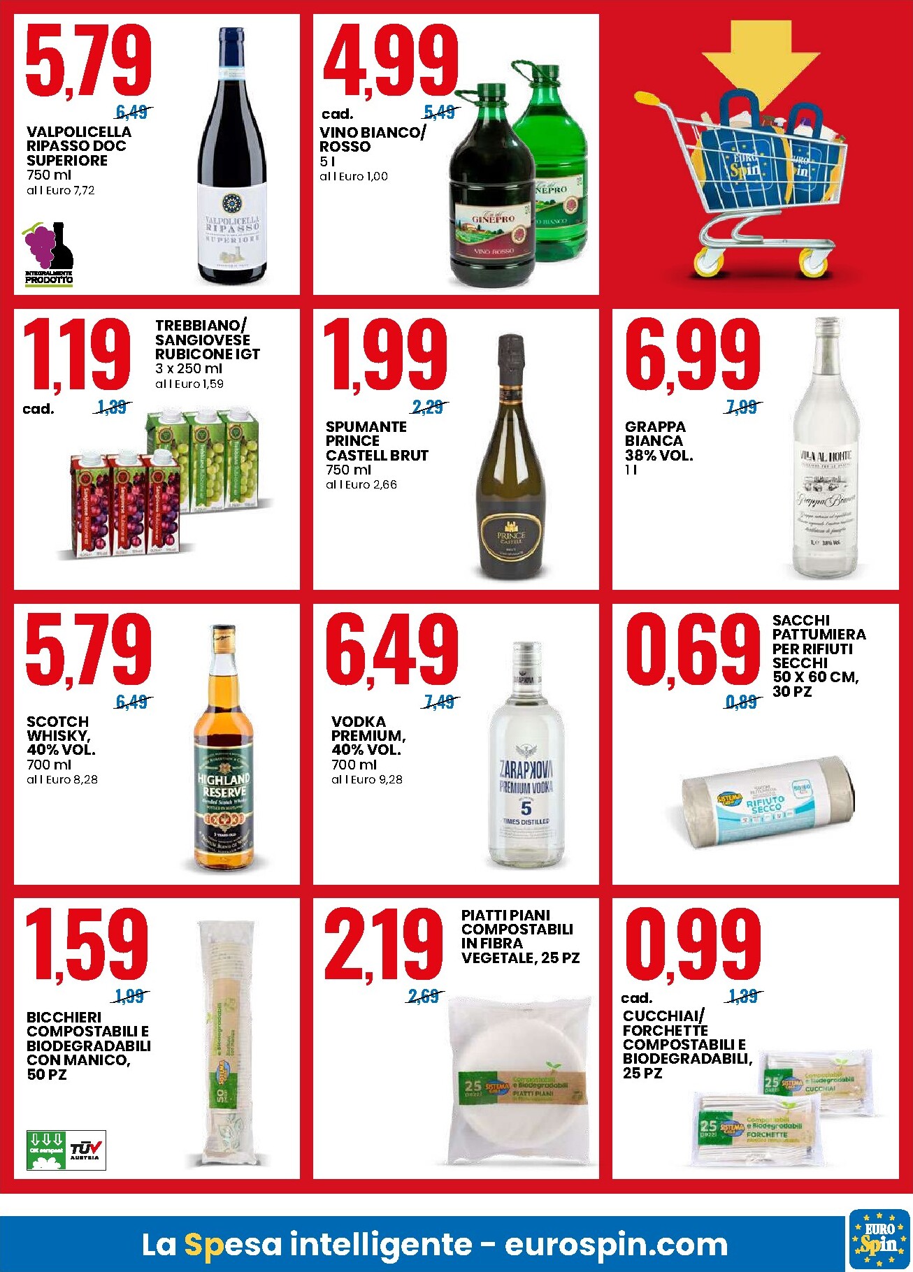 eurospin - Volantino Eurospin - Prezzi Ribassati valido dal 01/03/2026 al 31/03/2026 - page: 13