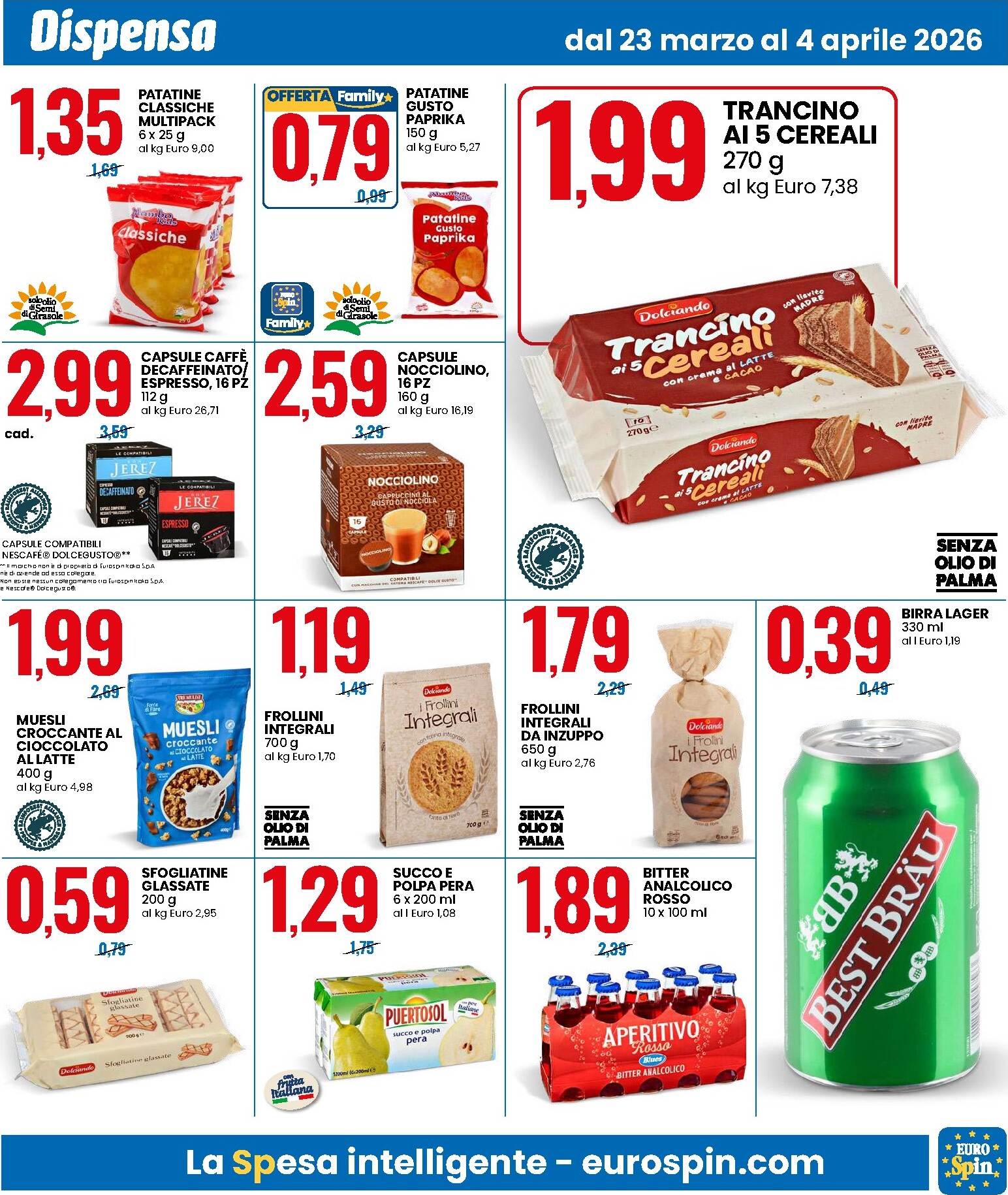 eurospin - Volantino Eurospin valido dal 23/03/2026 al 04/04/2026 - page: 11