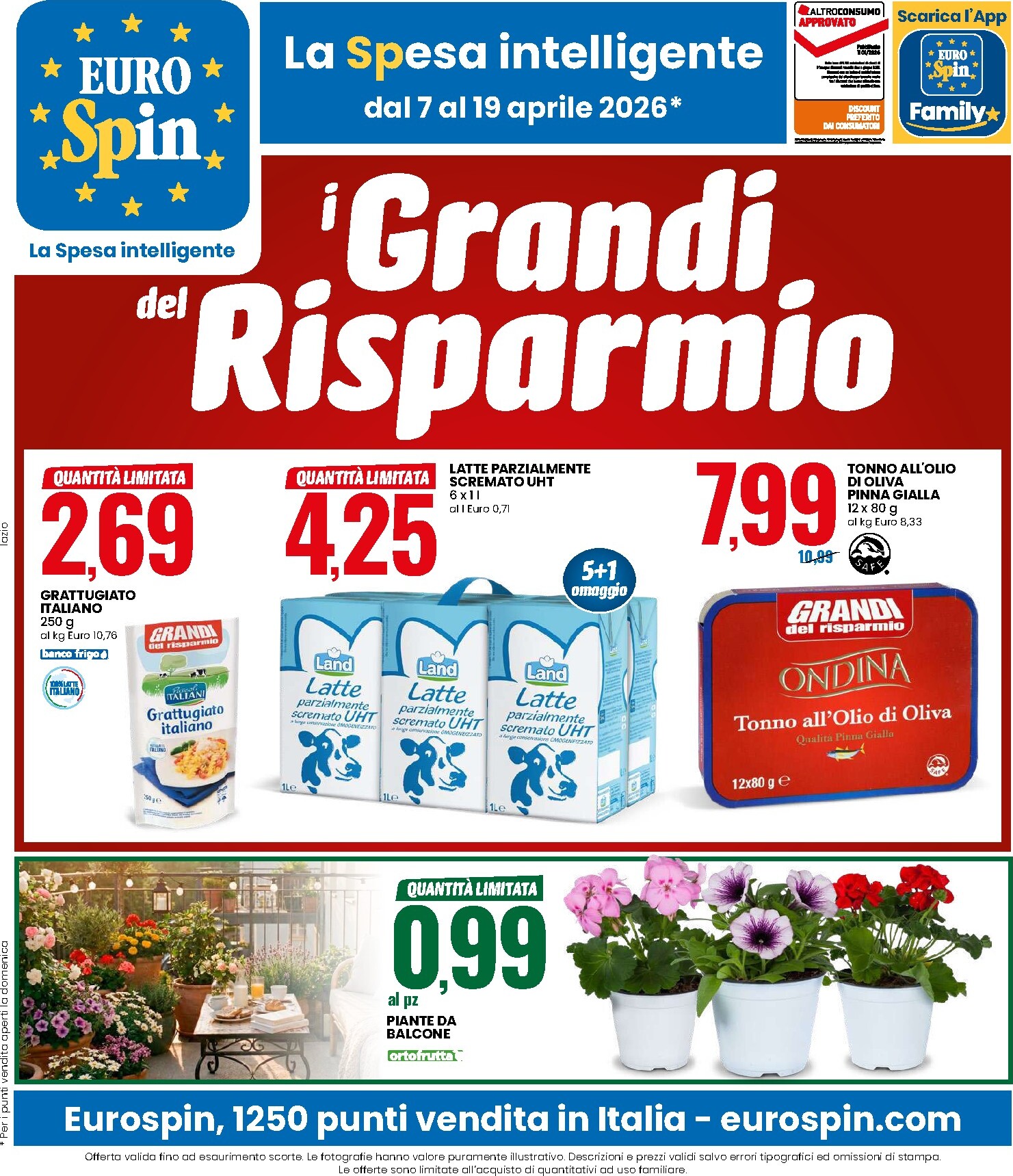 eurospin - Volantino Eurospin valido dal 07/04/2026 al 19/04/2026