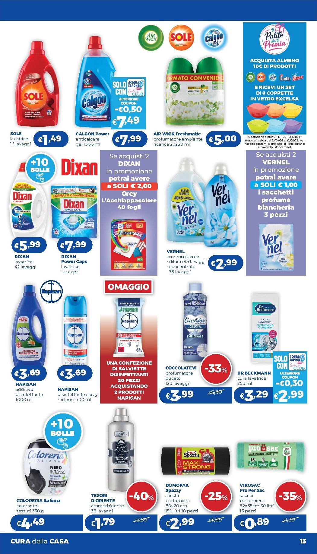 acqua-e-sapone - Volantino attuale di Acqua e Sapone valido dal giovedì 23/07/2026 al venerdì 31/07/2026 - page: 13