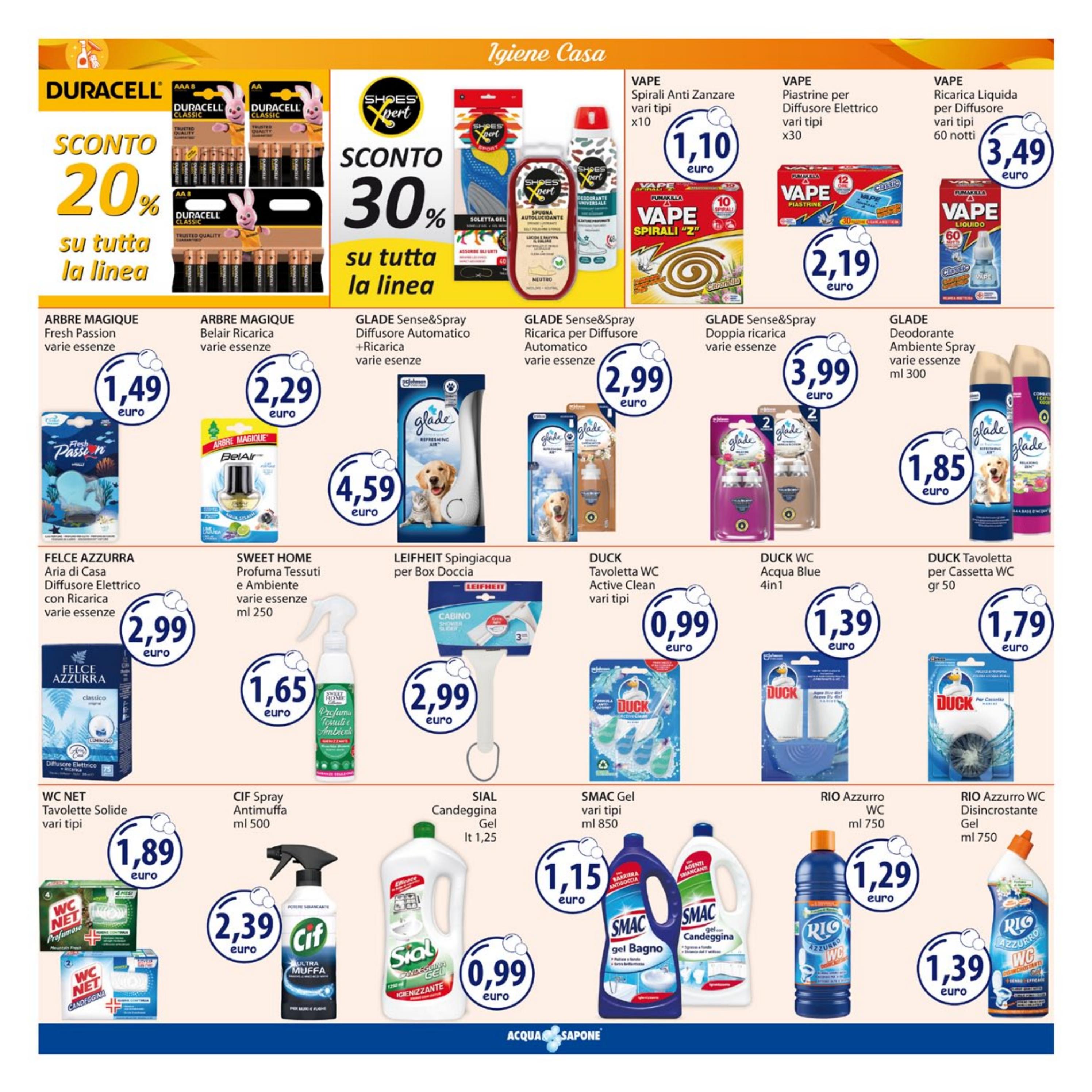 acqua-e-sapone - Volantino Acqua e Sapone - Nuova apertura Termini Imerese valido dal 19/06 al 29/06 - page: 18