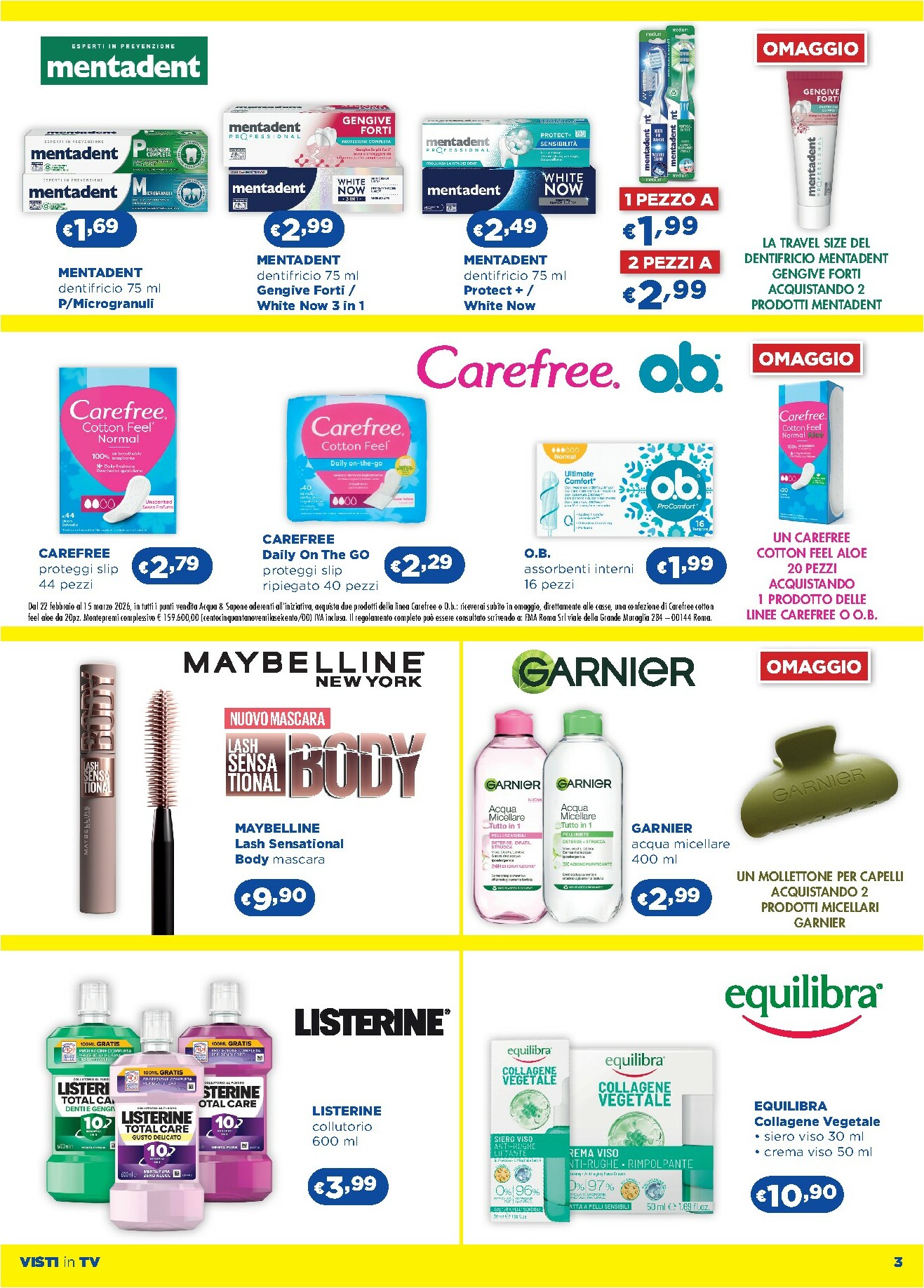 acqua-e-sapone - Volantino Acqua e Sapone valido dal 09/01 al 04/02 - page: 3