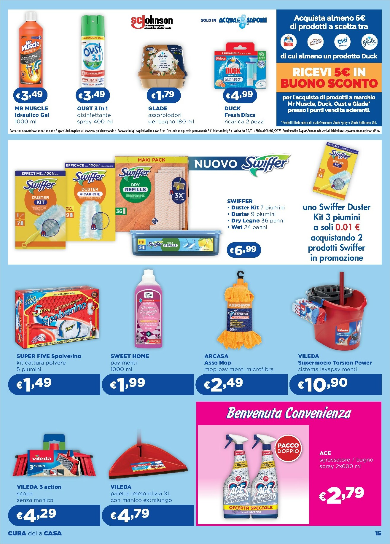 acqua-e-sapone - Volantino Acqua e Sapone valido dal 09/01 al 04/02 - page: 15