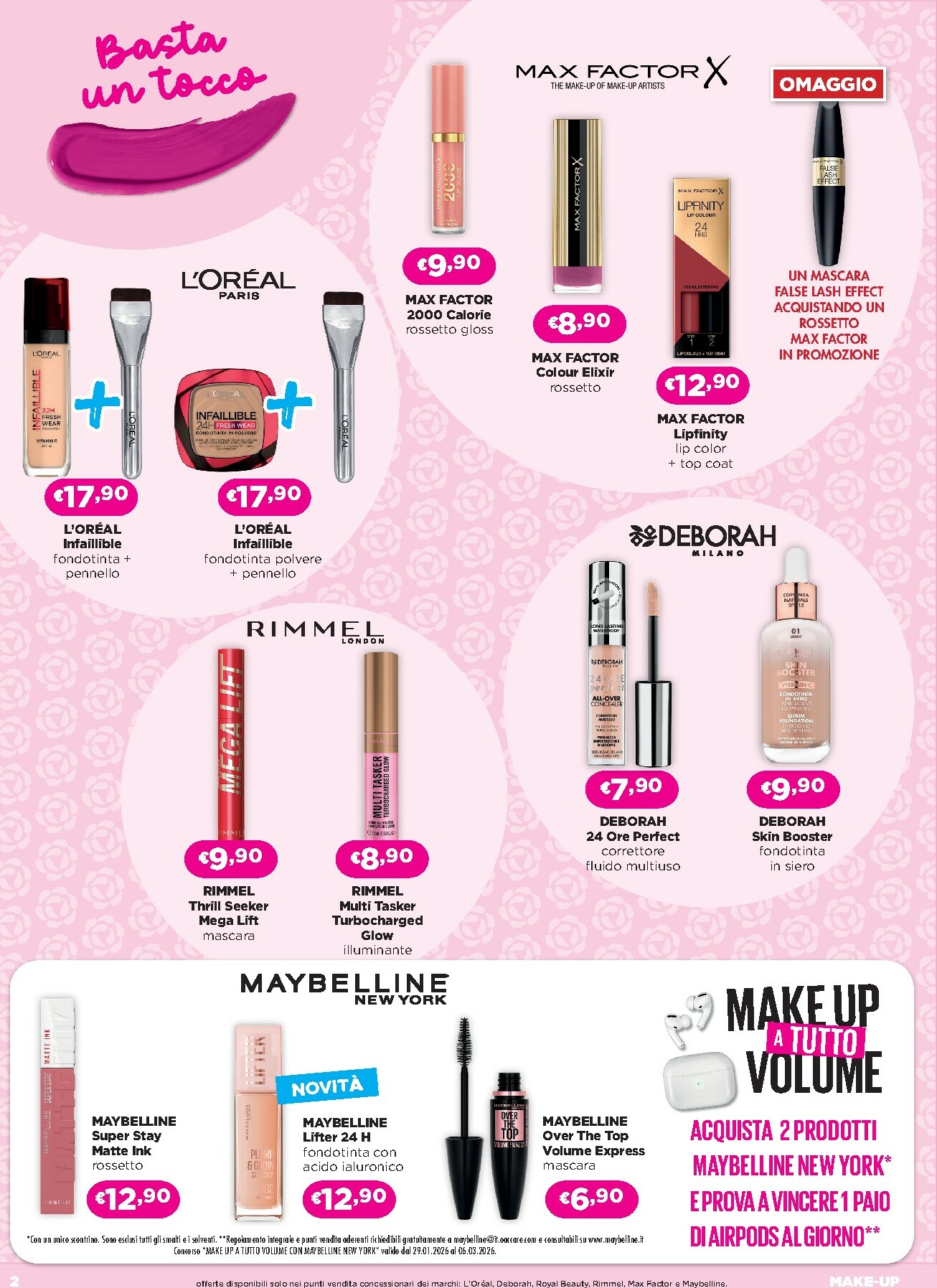 acqua-e-sapone - Volantino Acqua e Sapone - Toscana, dell’Umbria, Acquapendente, Rieti, Civitavecchia valido dal 05/02/2026 al 25/02/2026 - page: 2