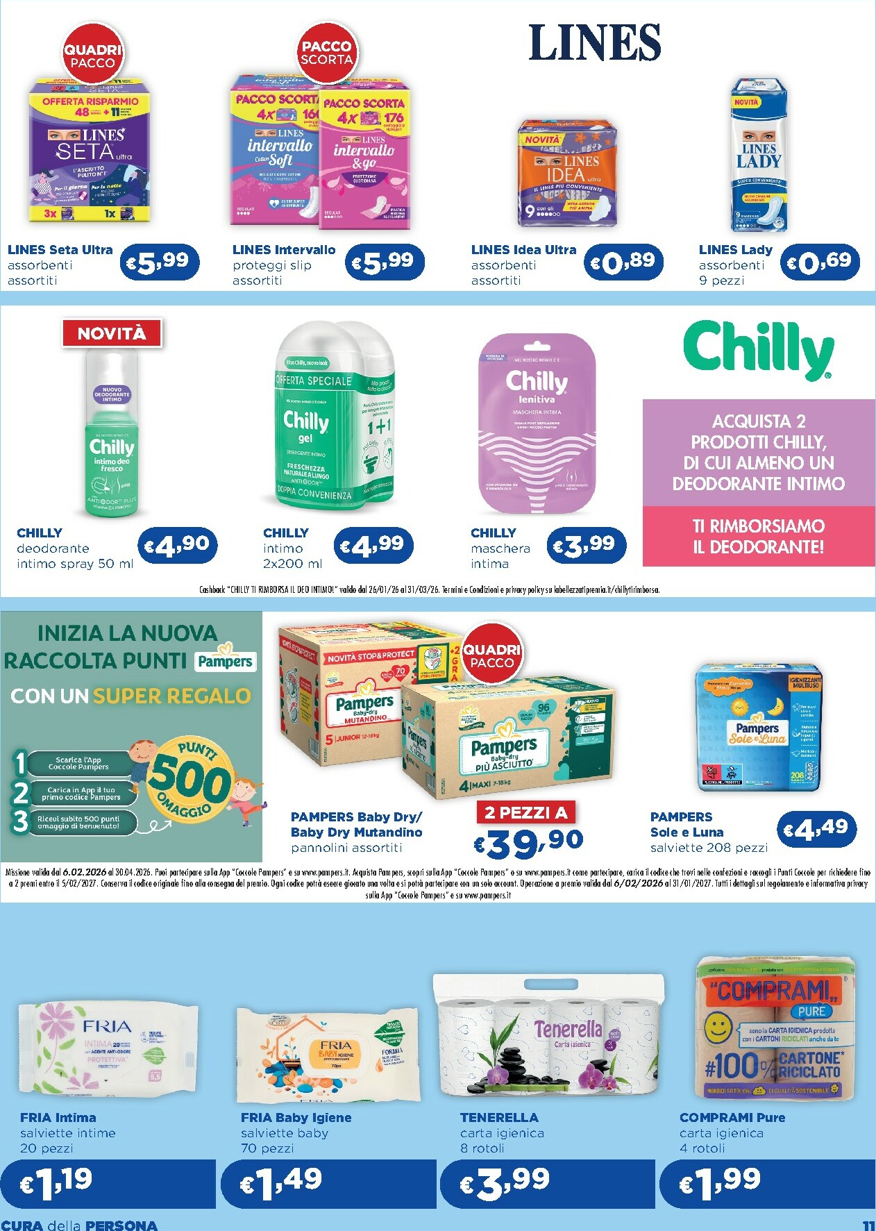 acqua-e-sapone - Volantino Acqua e Sapone - Toscana, dell’Umbria, Acquapendente, Rieti, Civitavecchia valido dal 05/02/2026 al 25/02/2026 - page: 11