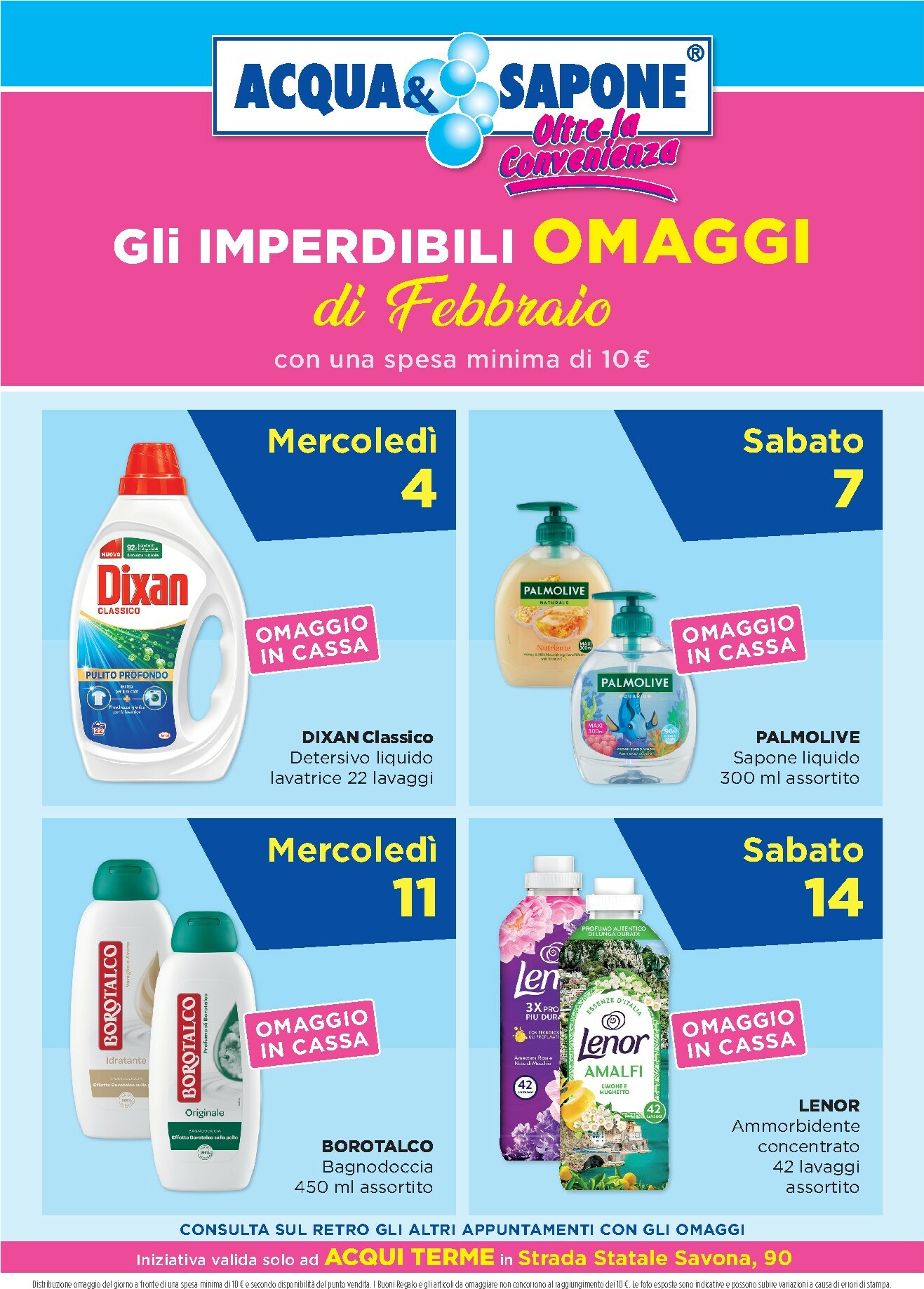 acqua-e-sapone - Volantino Acqua e Sapone - Acqui Terme valido dal 01/02/2026 al 28/02/2026 - page: 1