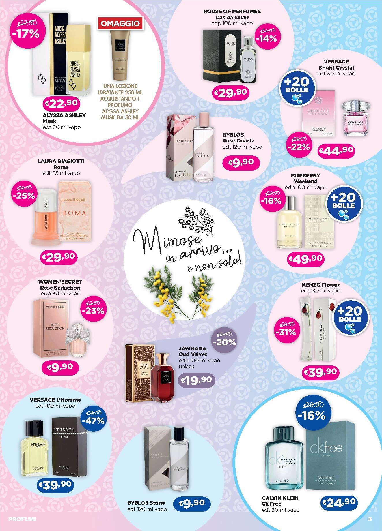 acqua-e-sapone - Volantino Acqua e Sapone - Abruzzo, Basilicata, Campania, Calabria, Lazio, Liguria, Lombardia, Marche, Molise, Piemonte, Puglia, Sardegna e Valle d’Aosta valido dal 26/02/2026 al 18/03/2026 - page: 3