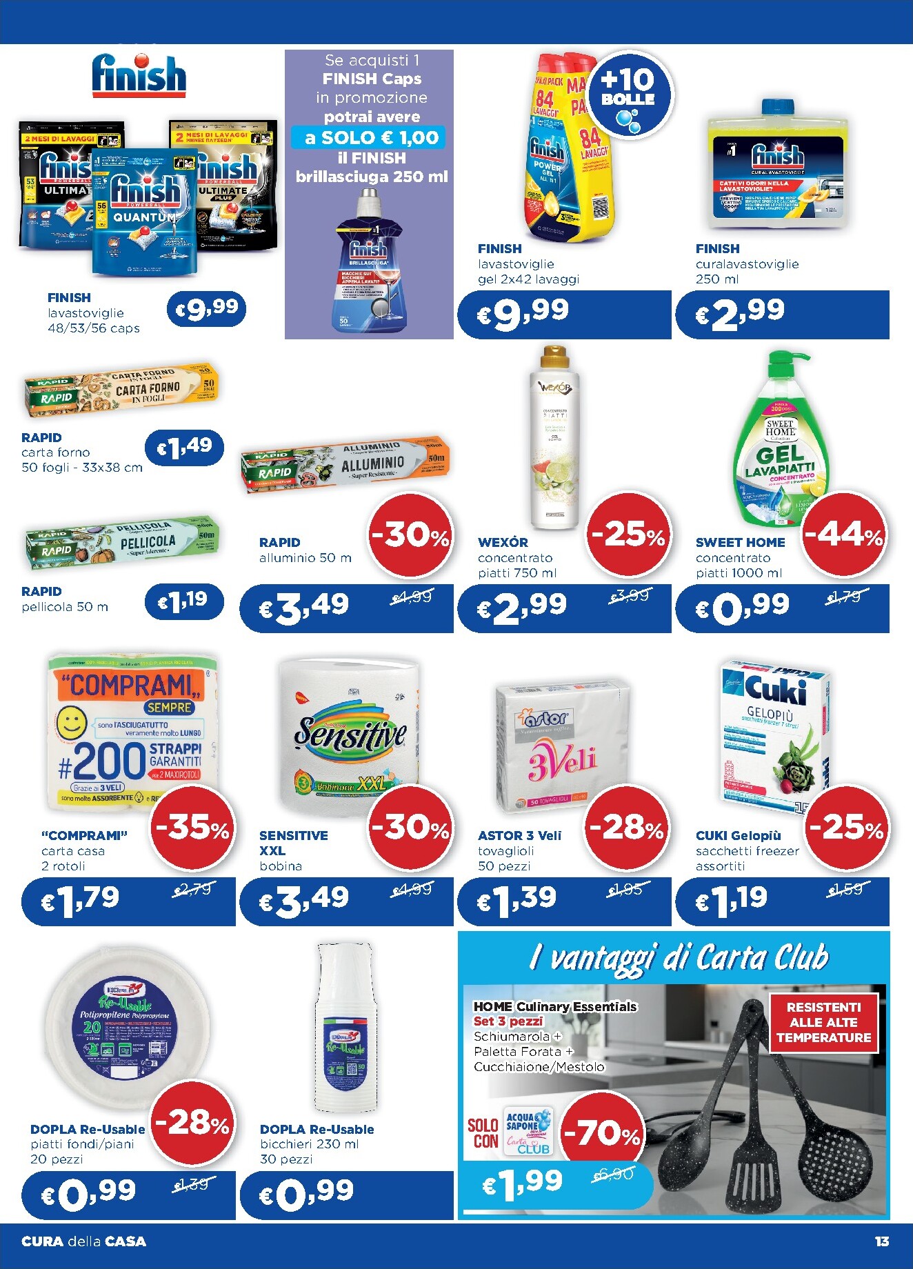 acqua-e-sapone - Volantino Acqua e Sapone - Abruzzo, Basilicata, Campania, Calabria, Lazio, Liguria, Lombardia, Marche, Molise, Piemonte, Puglia, Sardegna e Valle d’Aosta valido dal 18/03/2026 al 08/04/2026 - page: 13