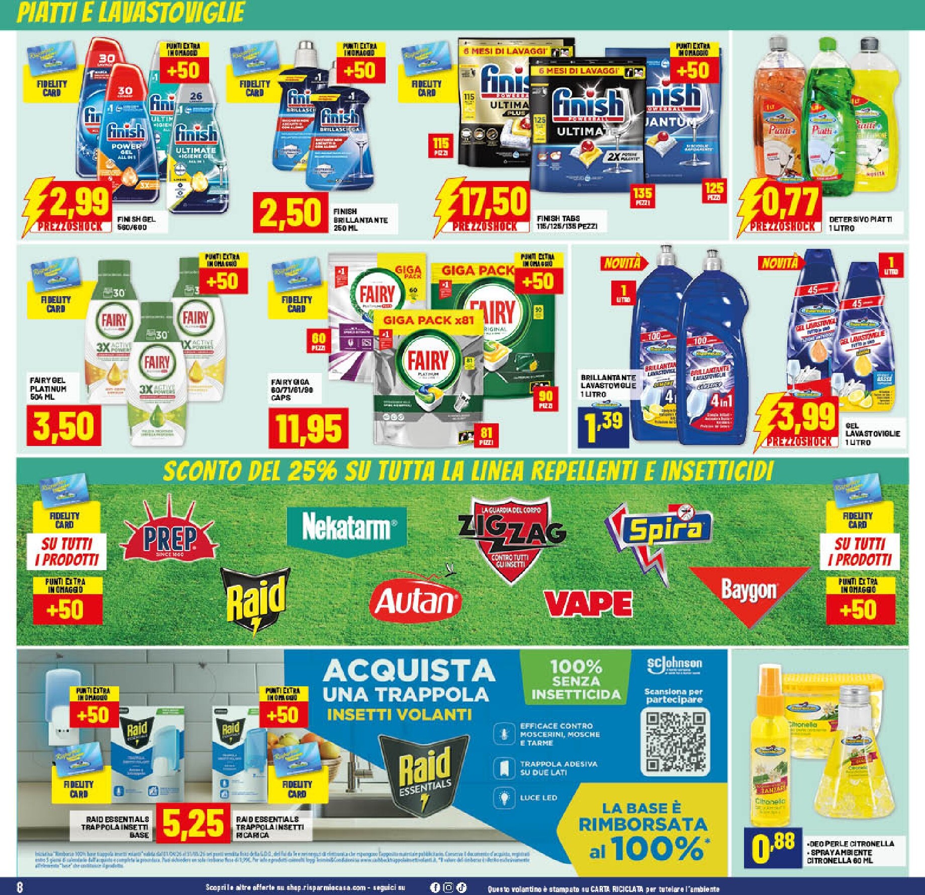 risparmio-casa - Volantino attuale di Risparmio Casa valido dal mercoledì 27/05/2026 al sabato 13/06/2026 - page: 8